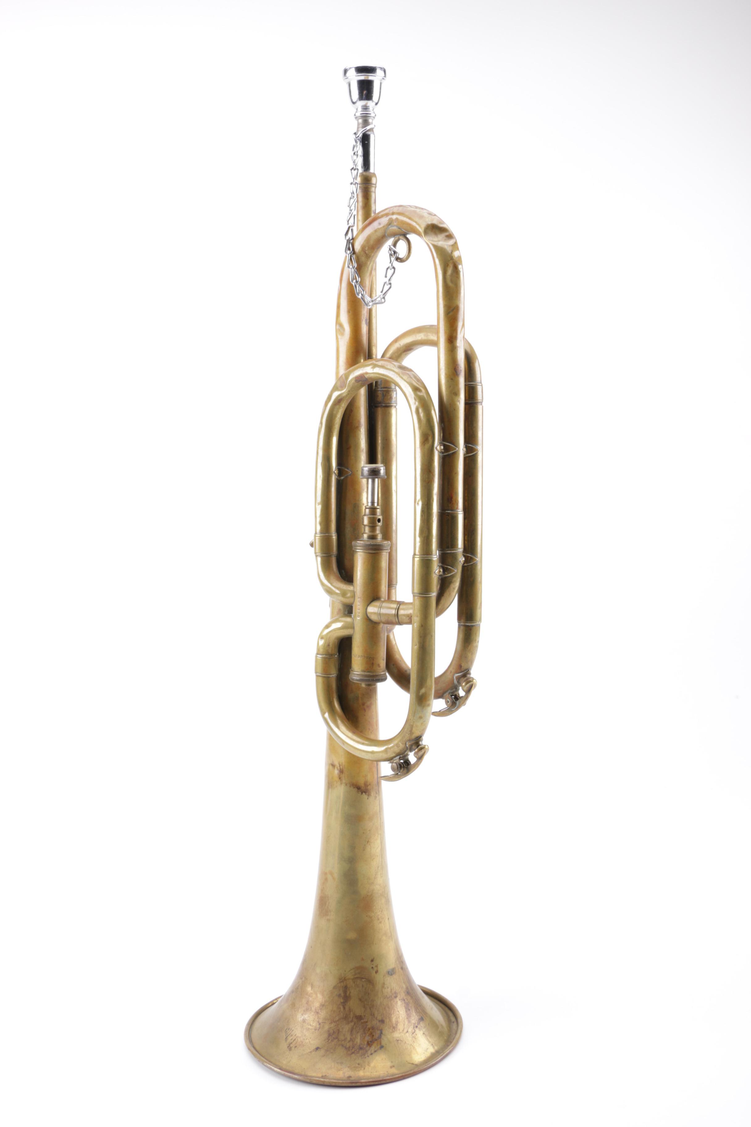 Vintage Single Piston Bugle