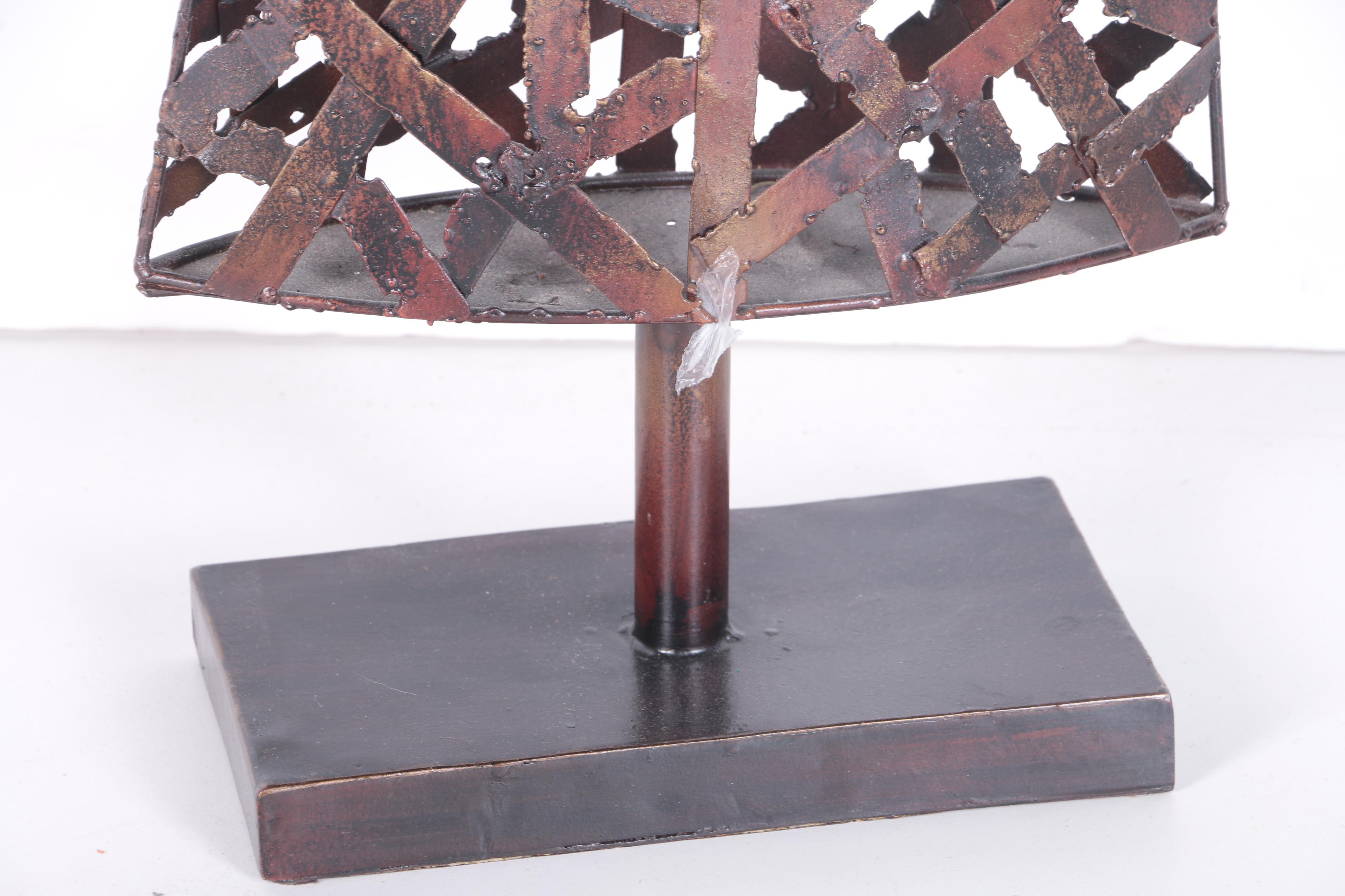 Metal Dashiki Statuette