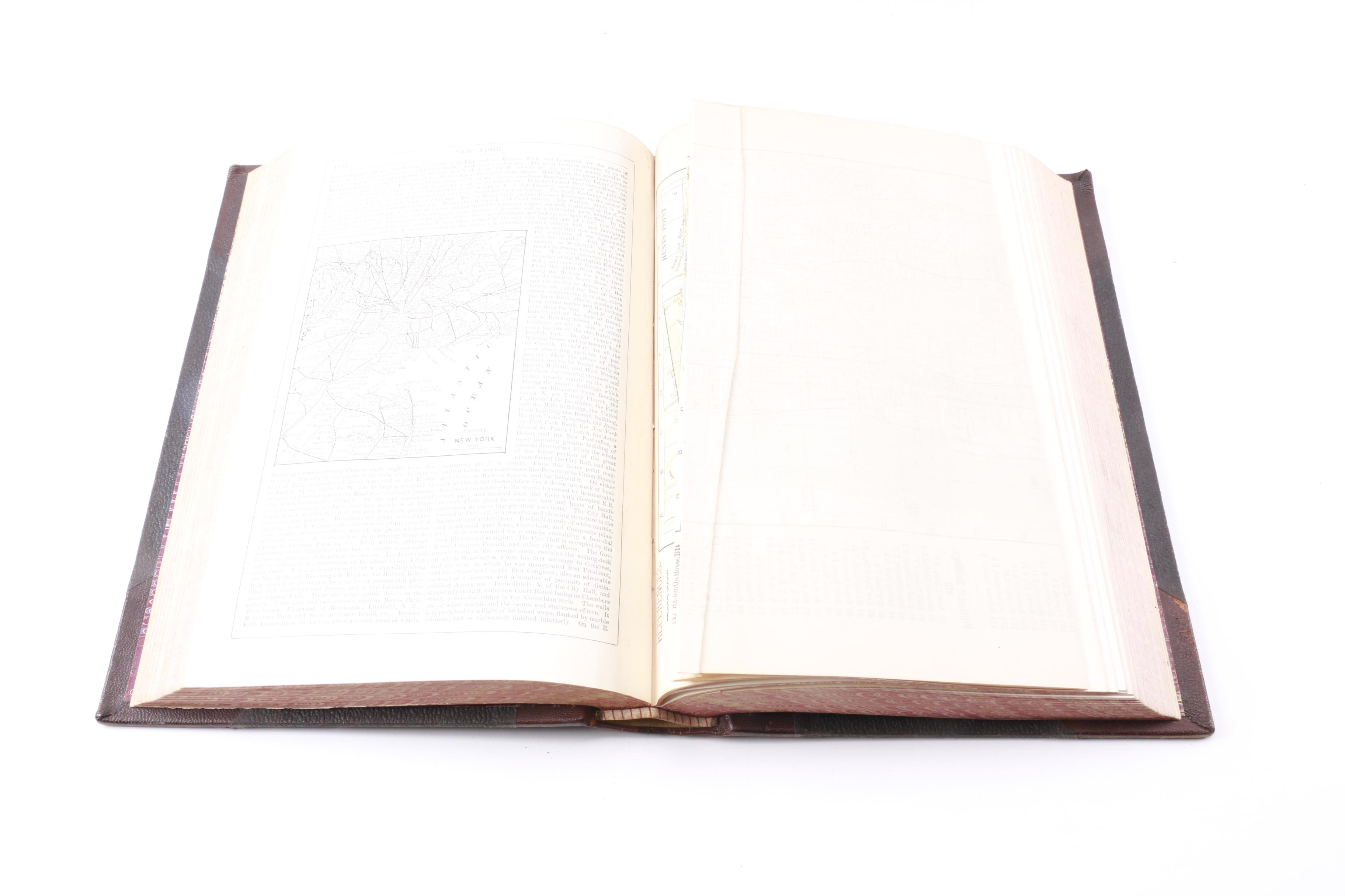 1890s "Peoples Cyclopedia" Complete Set