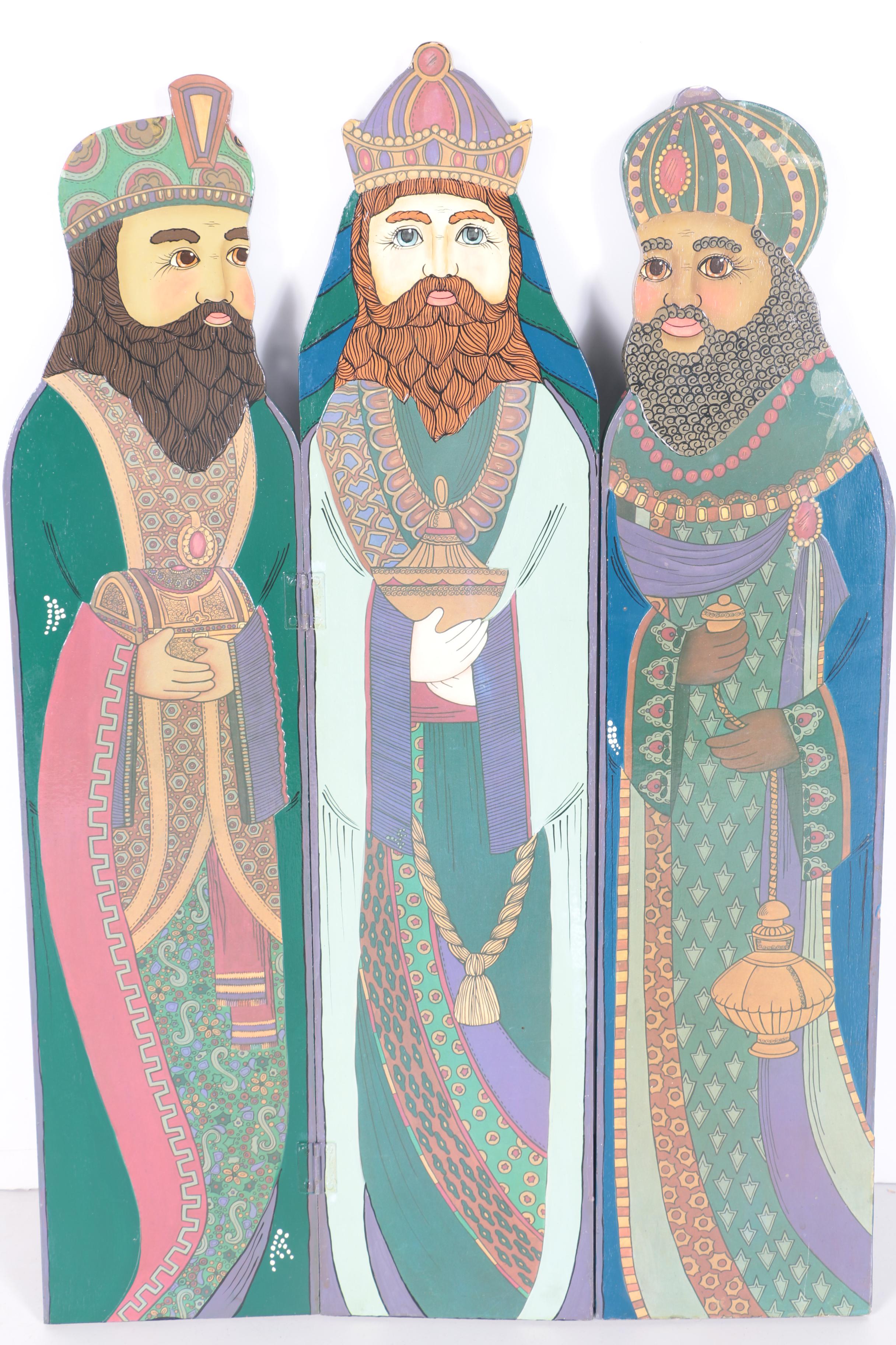 Three Wise Men Holiday Décor