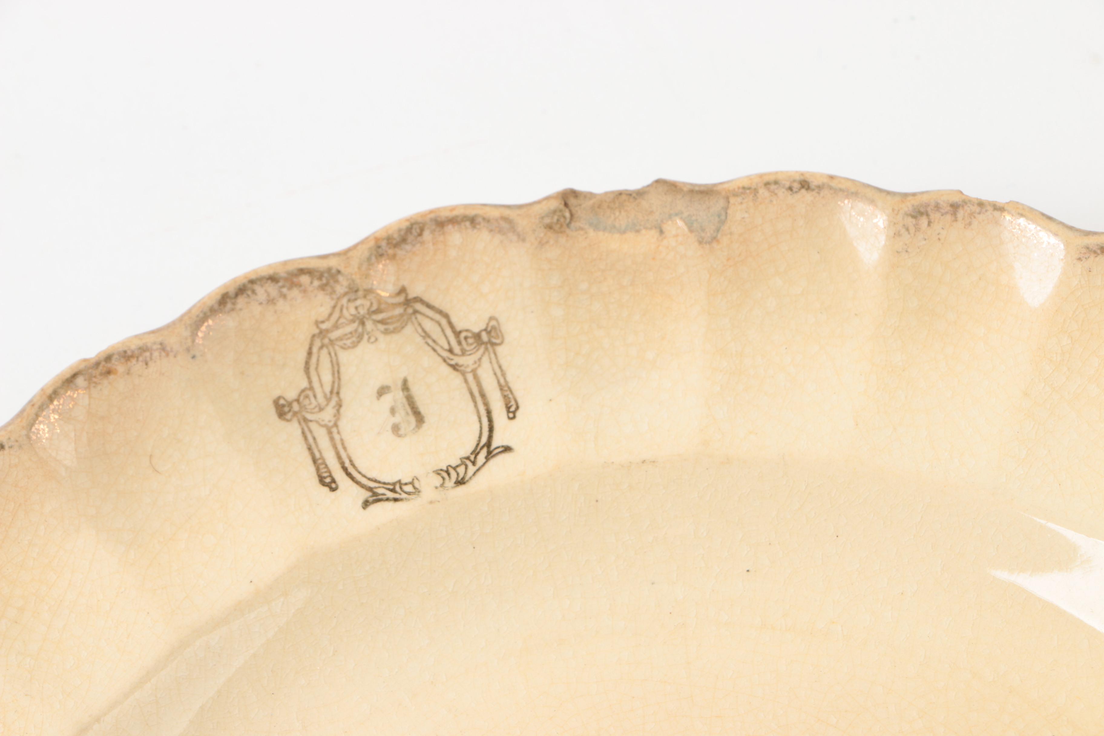 Vintage Golden Ware by Sebring 22K Gold-Rimmed Plates