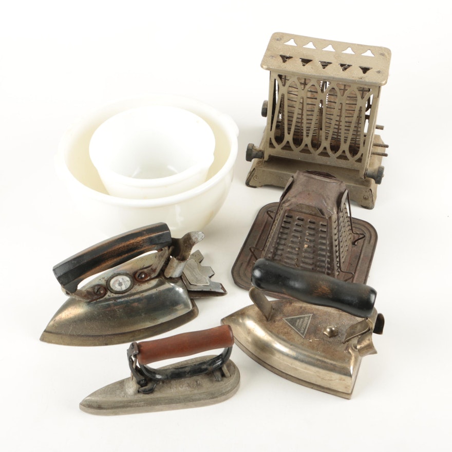 Antique and Vintage Toasters and Irons