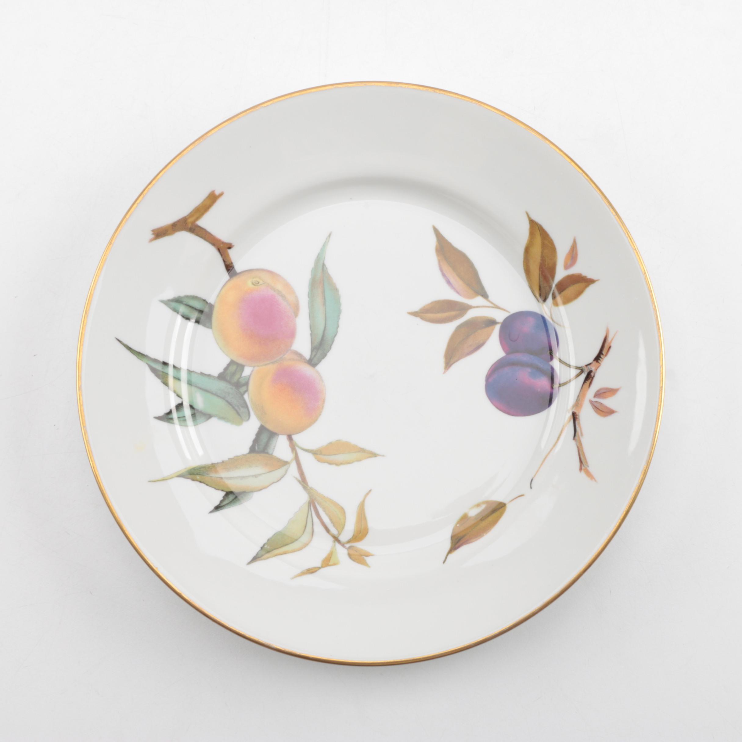 Vintage Royal Worcester "Evesham" Porcelain Tableware