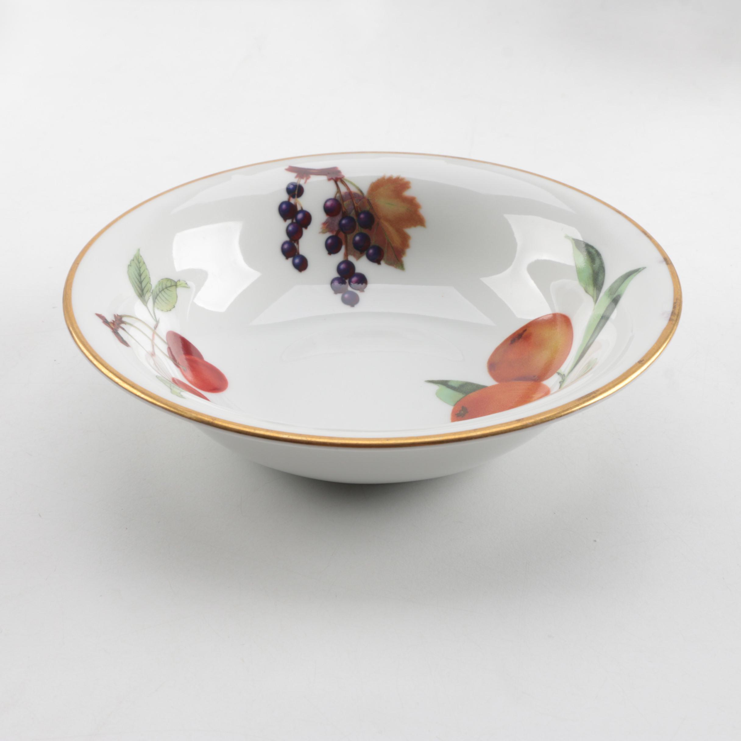 Vintage Royal Worcester "Evesham" Porcelain Tableware