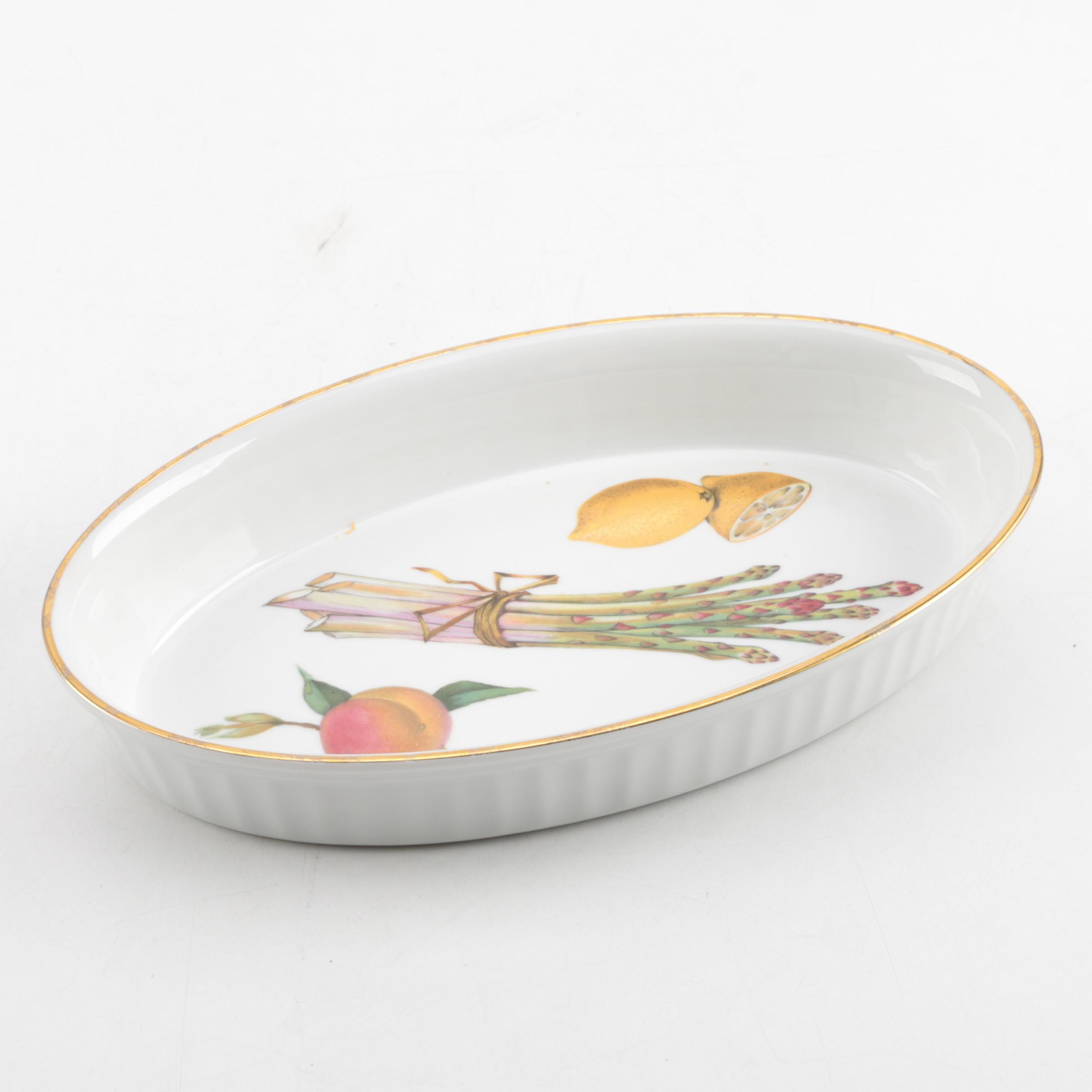 Vintage Royal Worcester "Evesham" Porcelain Tableware