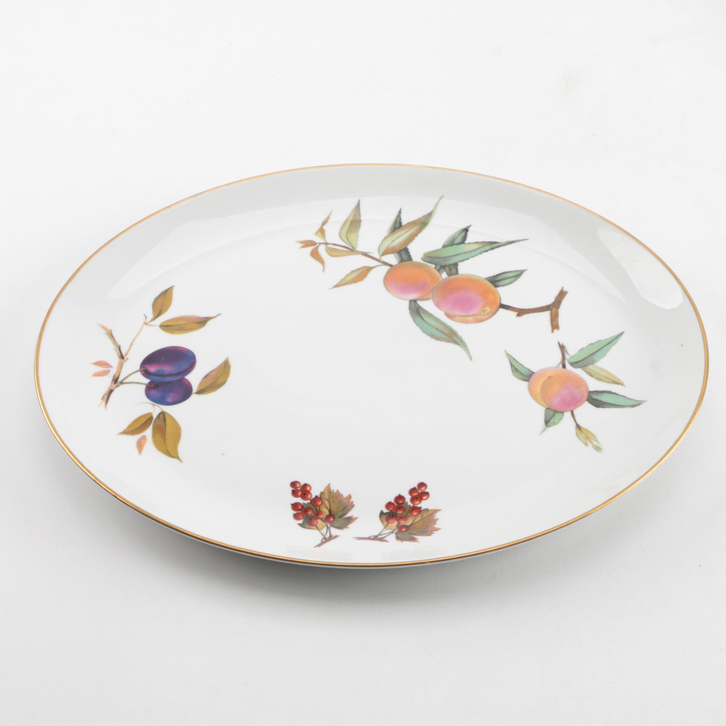 Vintage Royal Worcester "Evesham" Porcelain Tableware