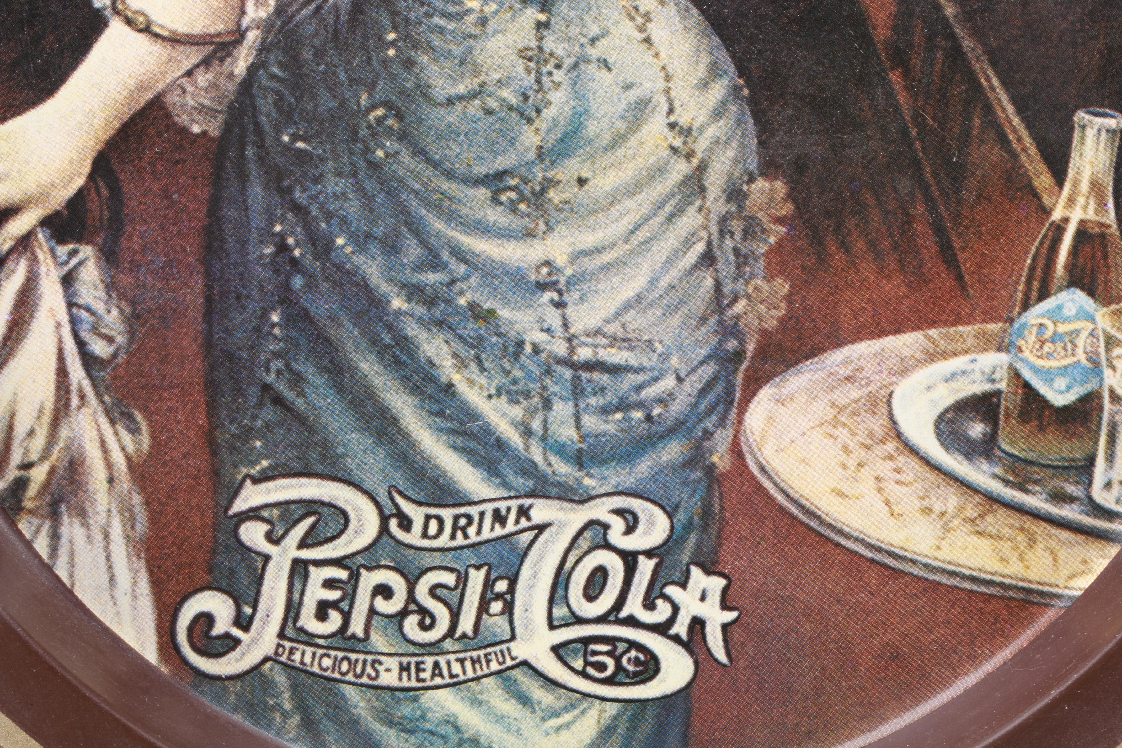 Vintage  Metal Advertising Trays