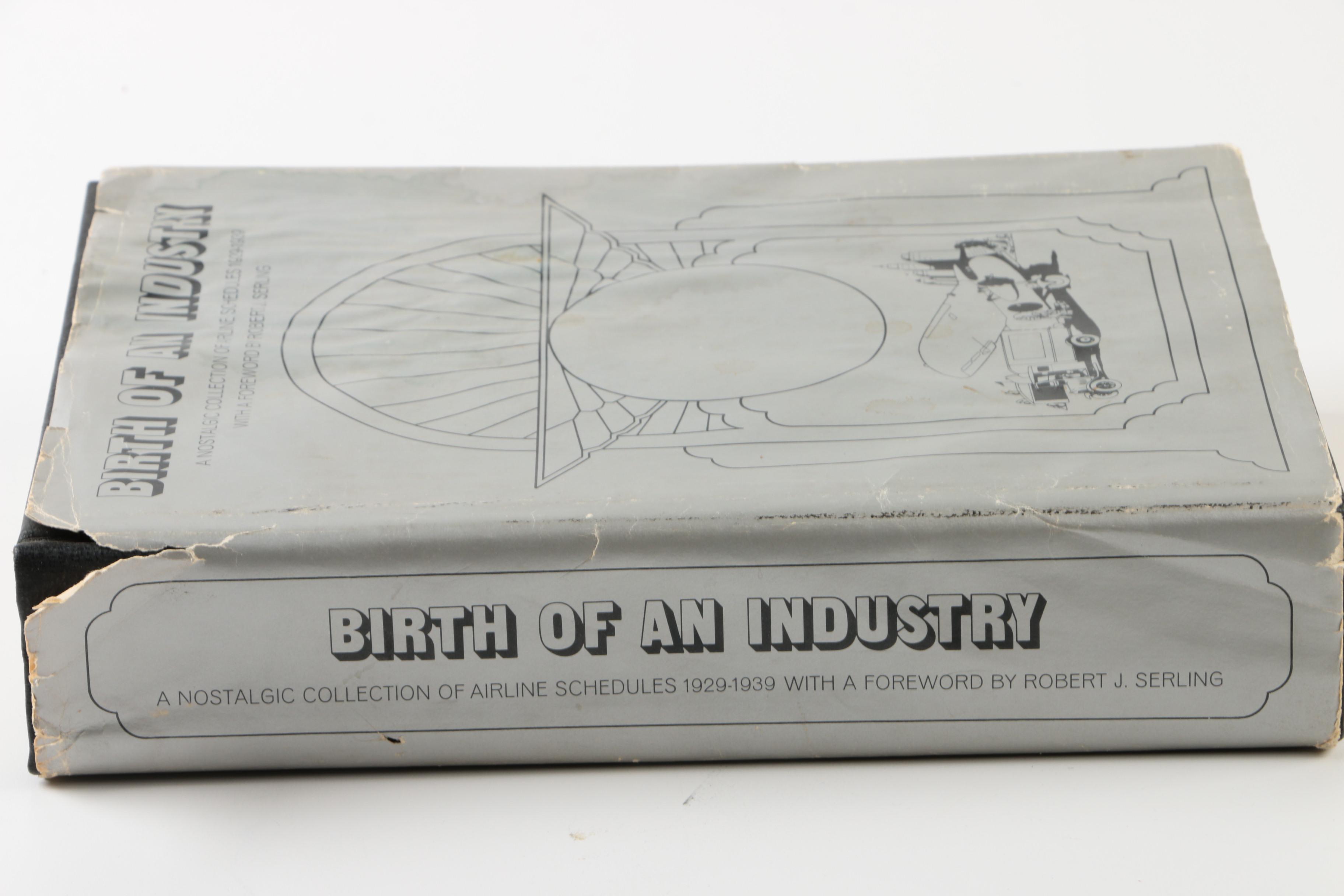 1930s Airline Schedule Booklet and Columbia Record