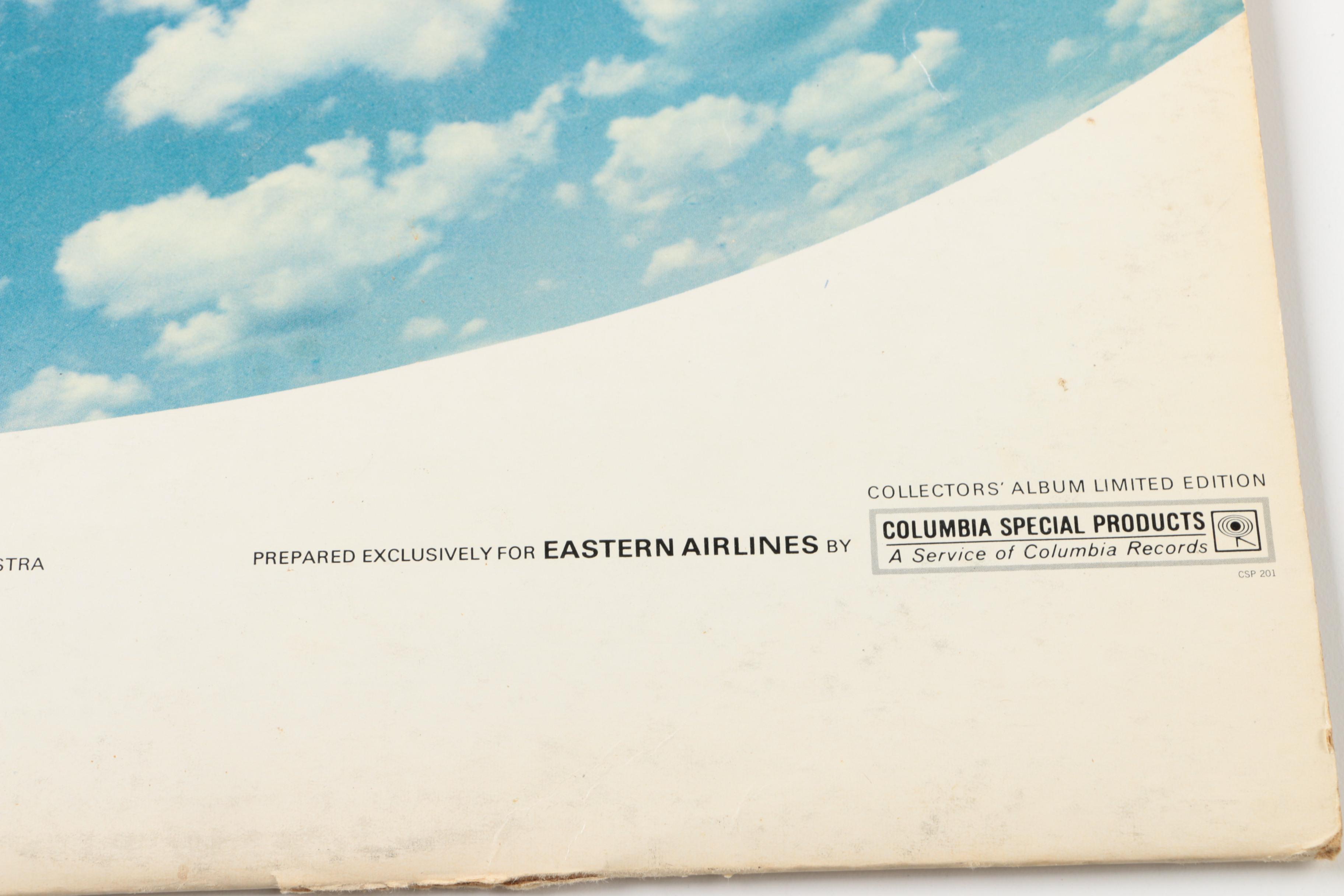 1930s Airline Schedule Booklet and Columbia Record