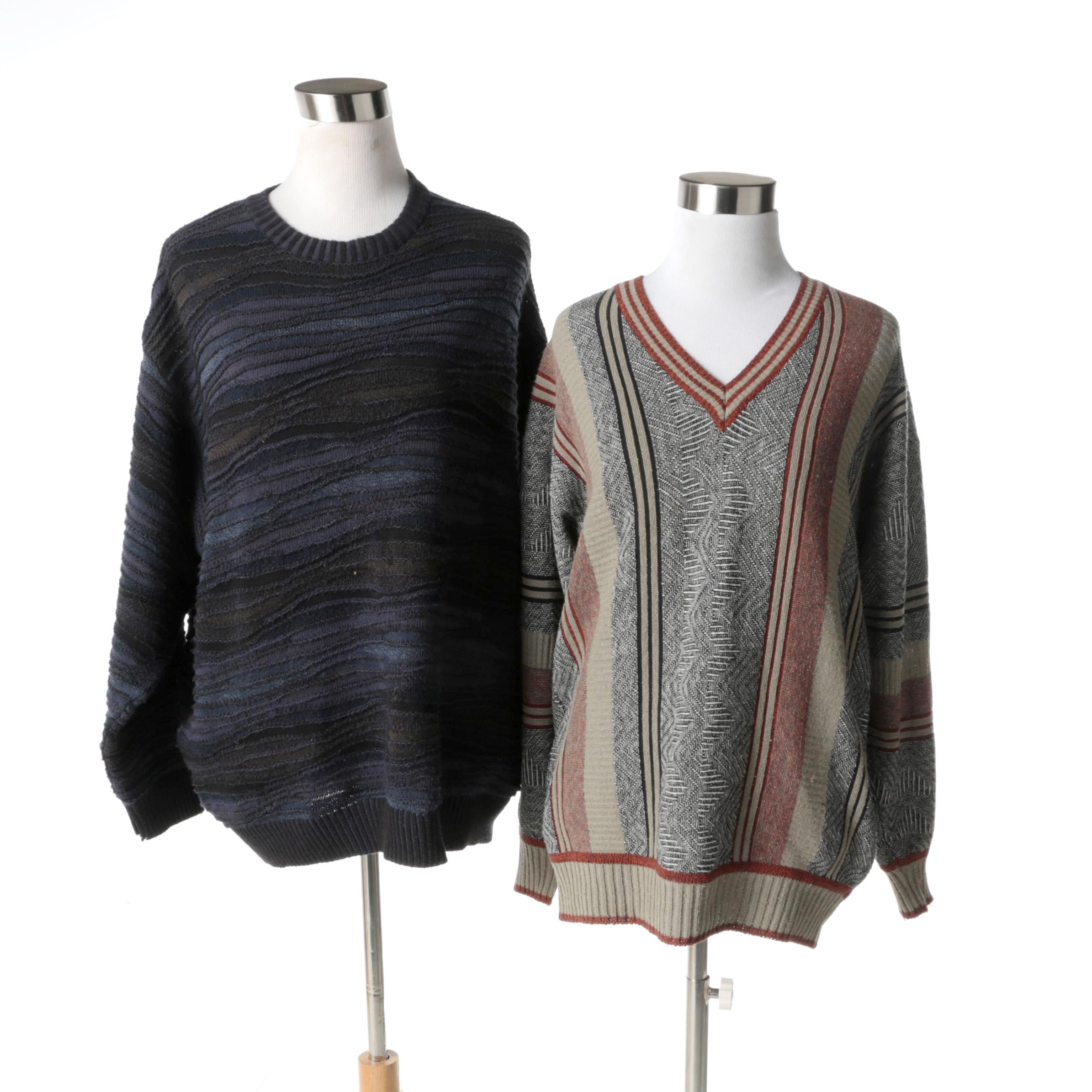 Men's Vintage Renzo Orsini and La Squadra Sweaters
