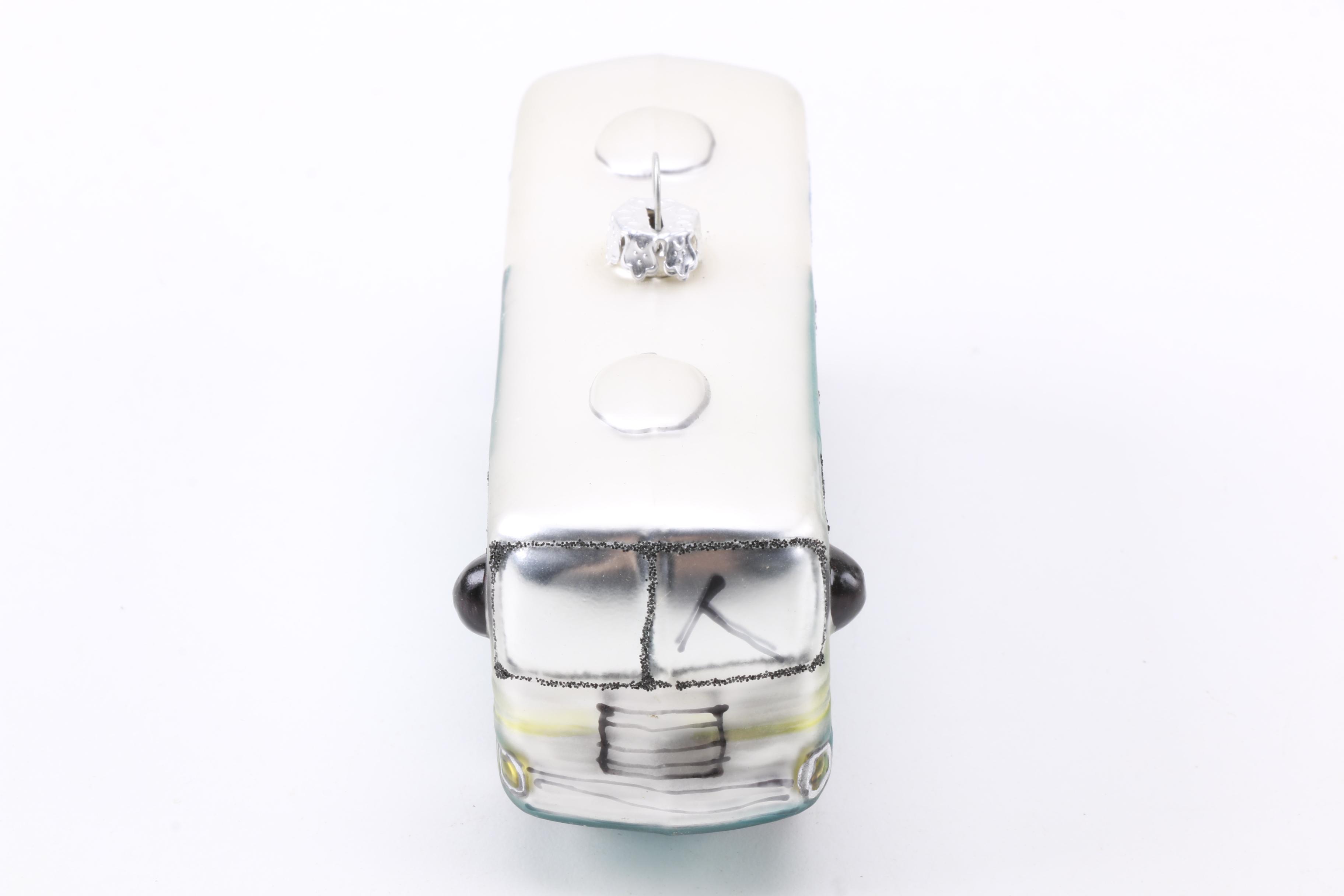 Vintage Travel Trailer Birdhouse and Christmas Tree Ornaments