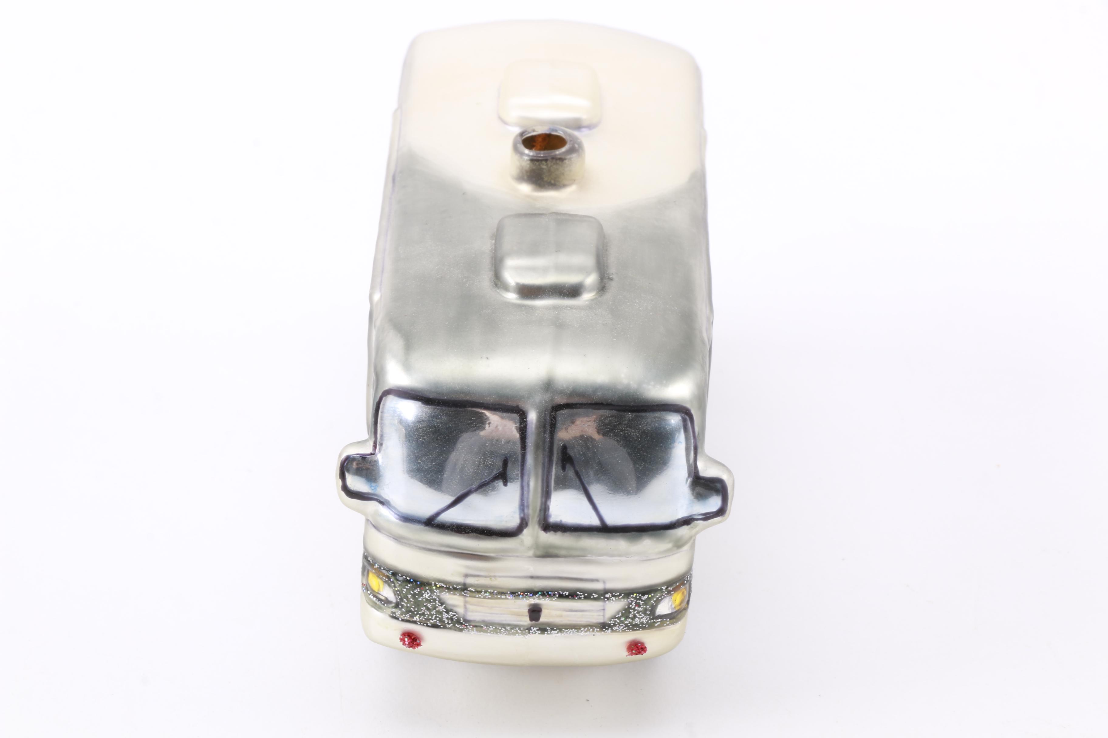 Vintage Travel Trailer Birdhouse and Christmas Tree Ornaments