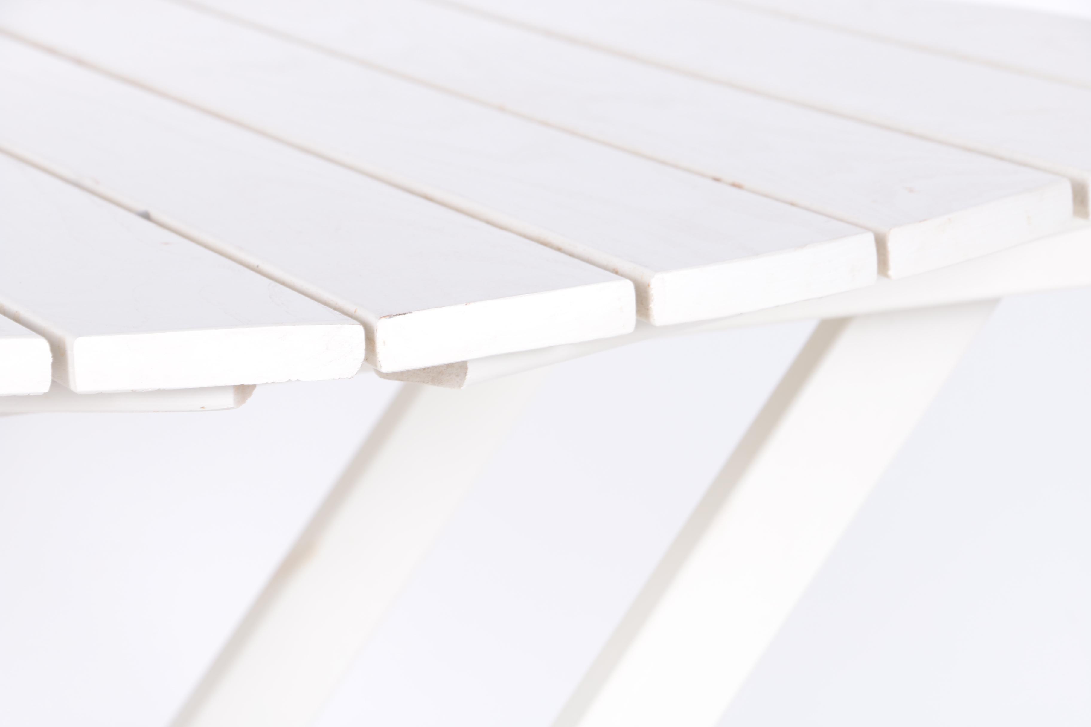 Patio Painted Wood Table