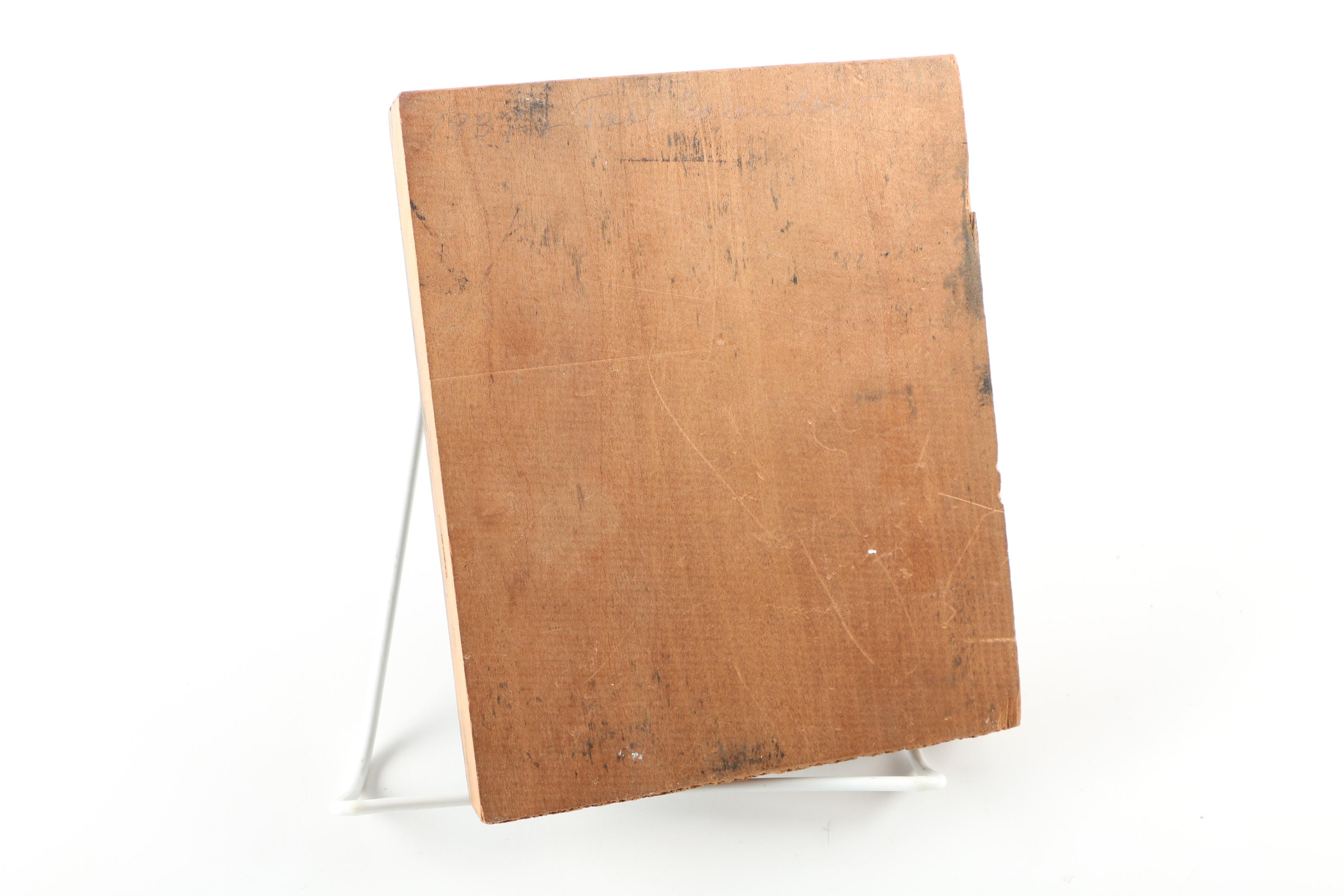 Vintage Relief Printing Plates After Kenneth Miller Adams