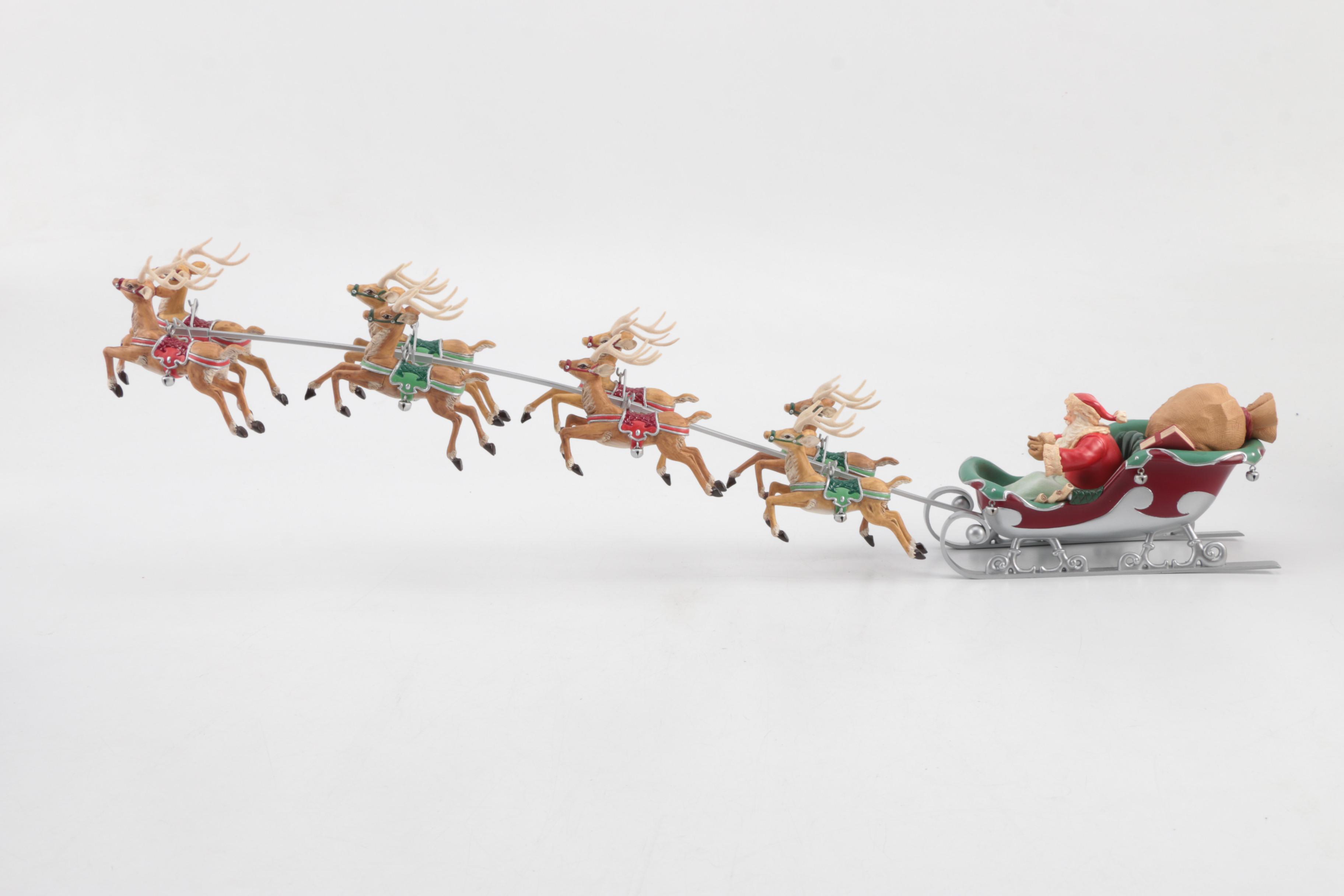 Hallmark "Santa's Midnight Ride" Ornaments