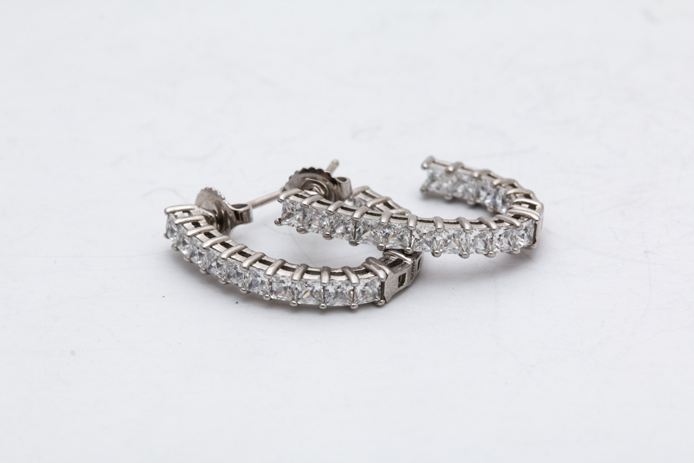 Sterling Silver Cubic Zirconia Jewelry