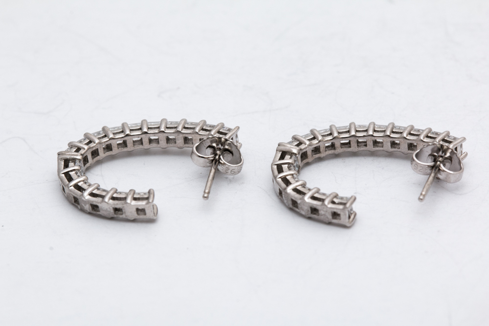 Sterling Silver Cubic Zirconia Jewelry