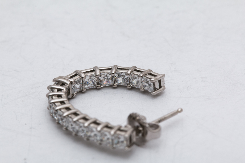 Sterling Silver Cubic Zirconia Jewelry