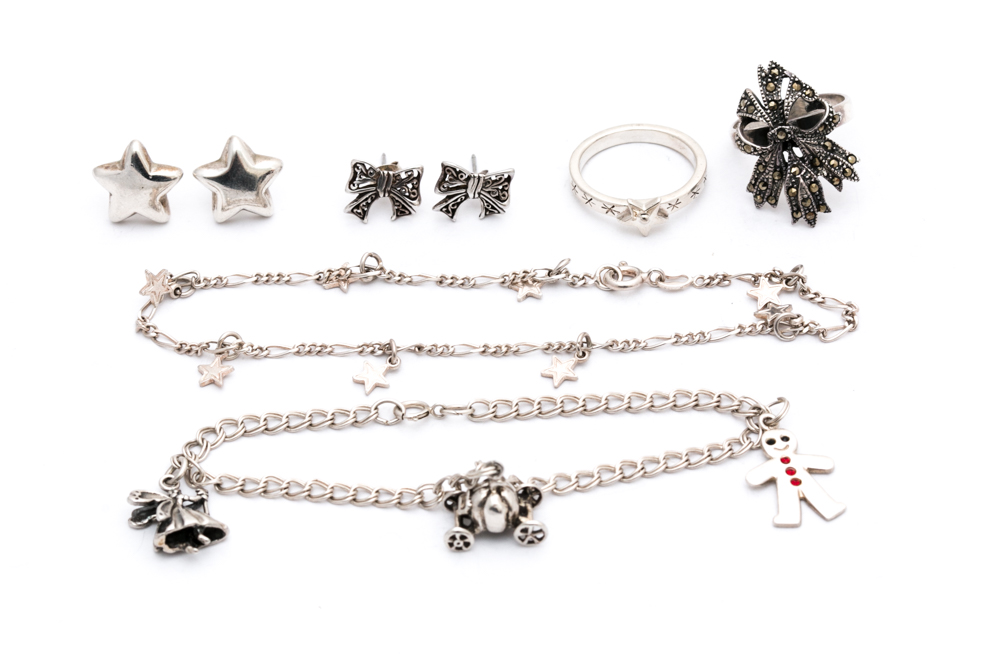 Sterling Silver Star and Fantasy Collection