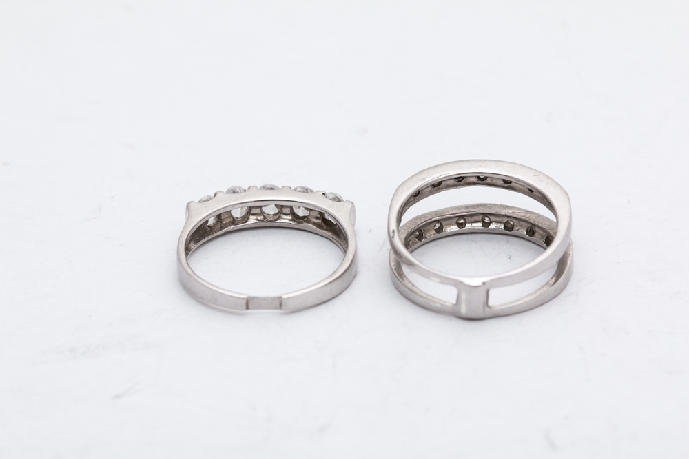 Sterling Silver Cubic Zirconia Rings