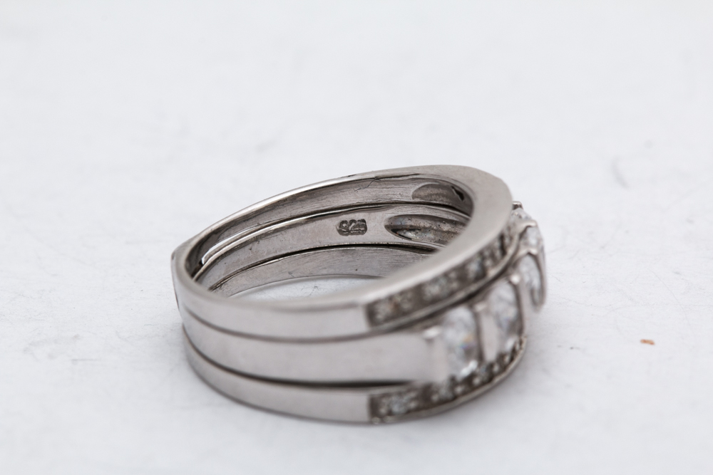 Sterling Silver Cubic Zirconia Rings