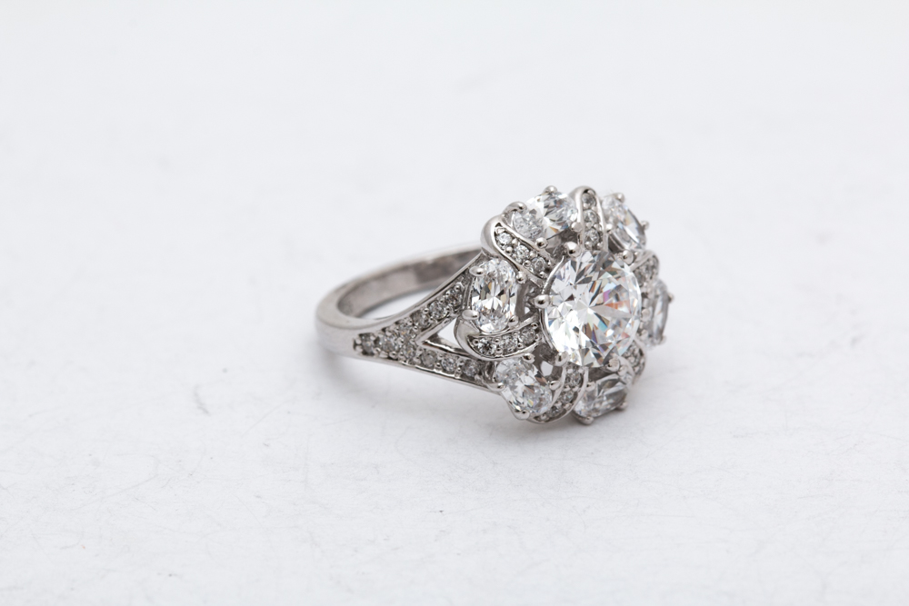 Sterling Silver Cubic Zirconia Rings