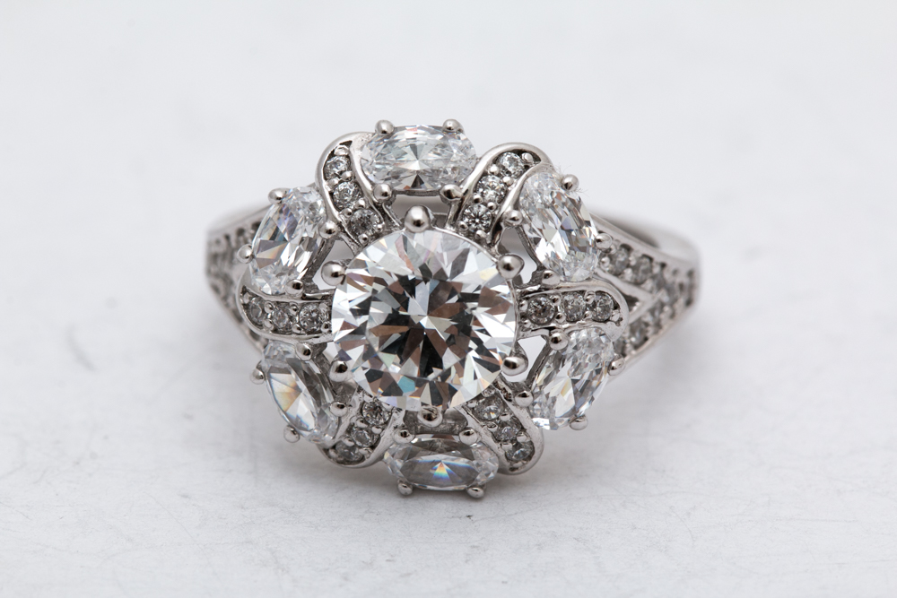 Sterling Silver Cubic Zirconia Rings