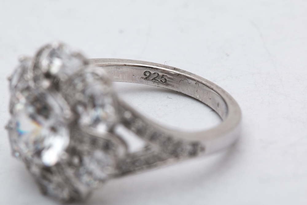 Sterling Silver Cubic Zirconia Rings