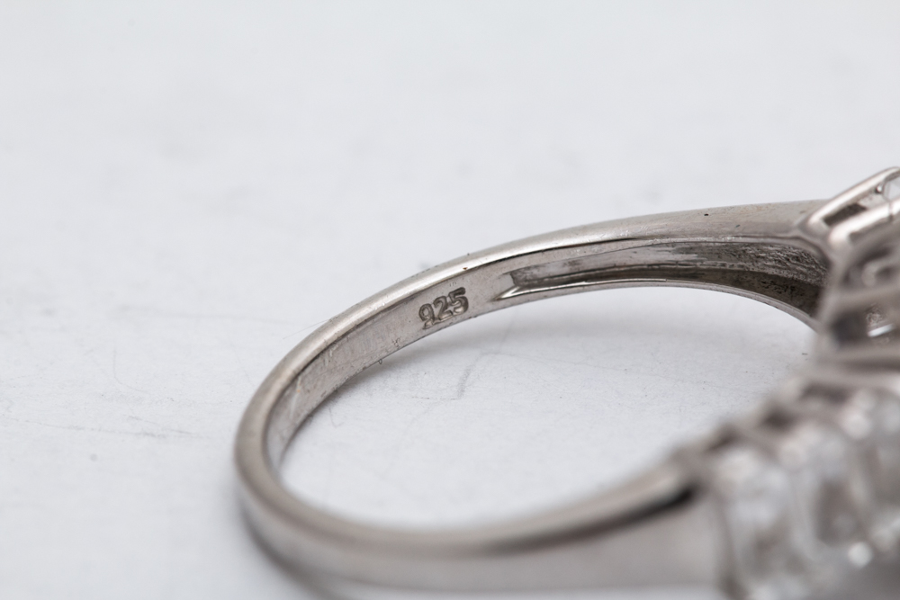 Sterling Silver Cubic Zirconia Rings