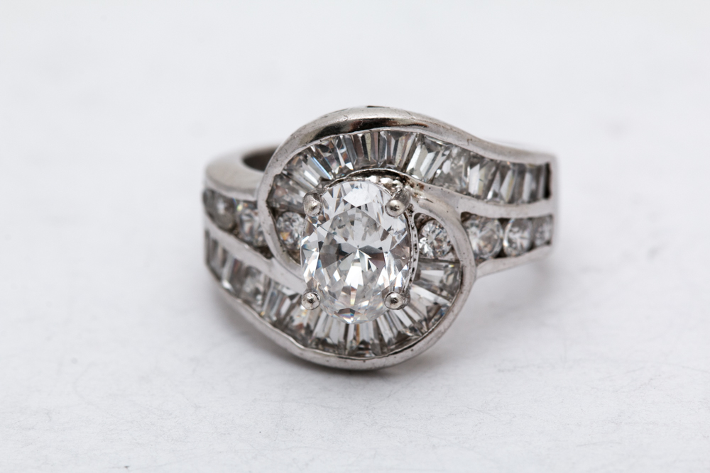 Sterling Silver Cubic Zirconia Rings