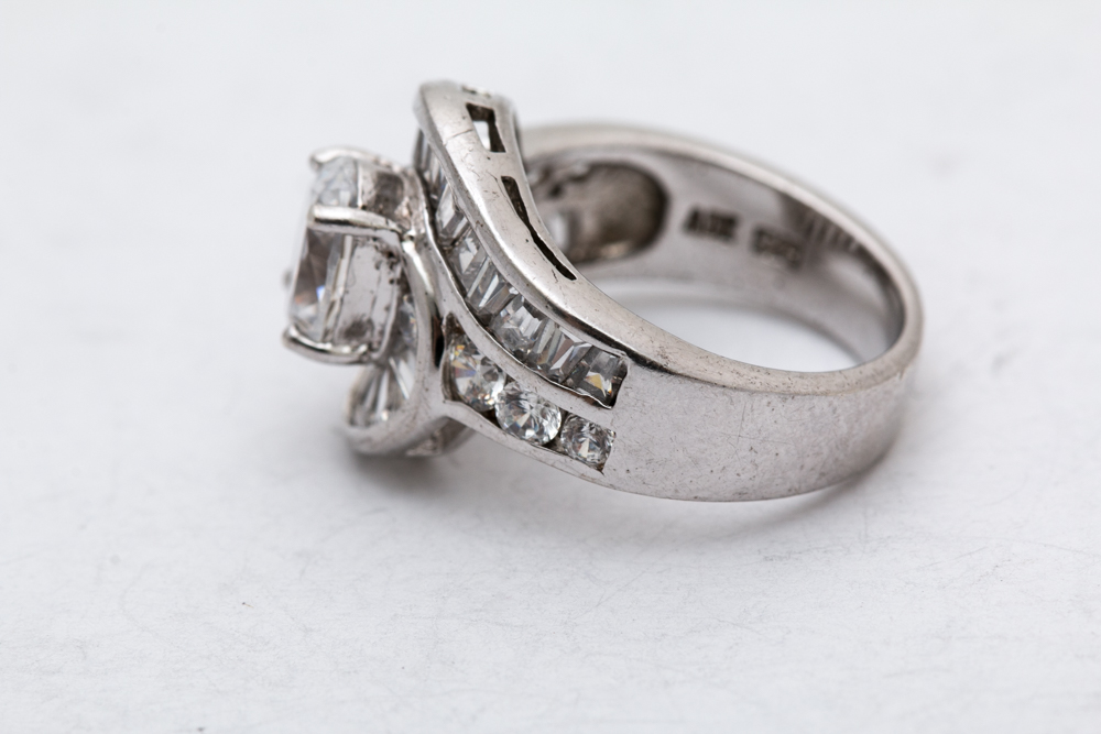 Sterling Silver Cubic Zirconia Rings