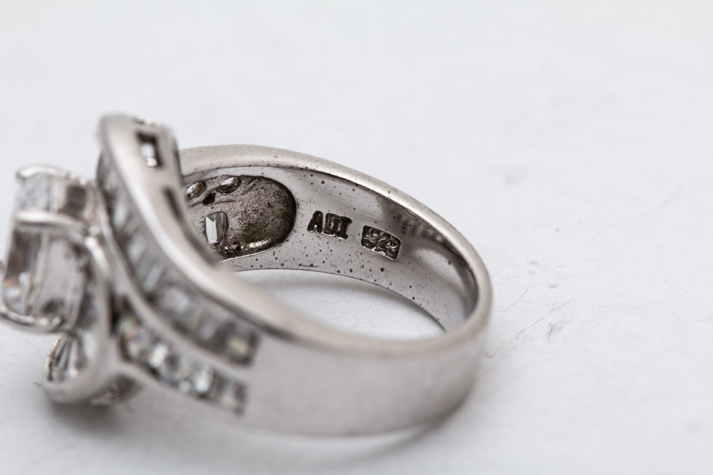 Sterling Silver Cubic Zirconia Rings