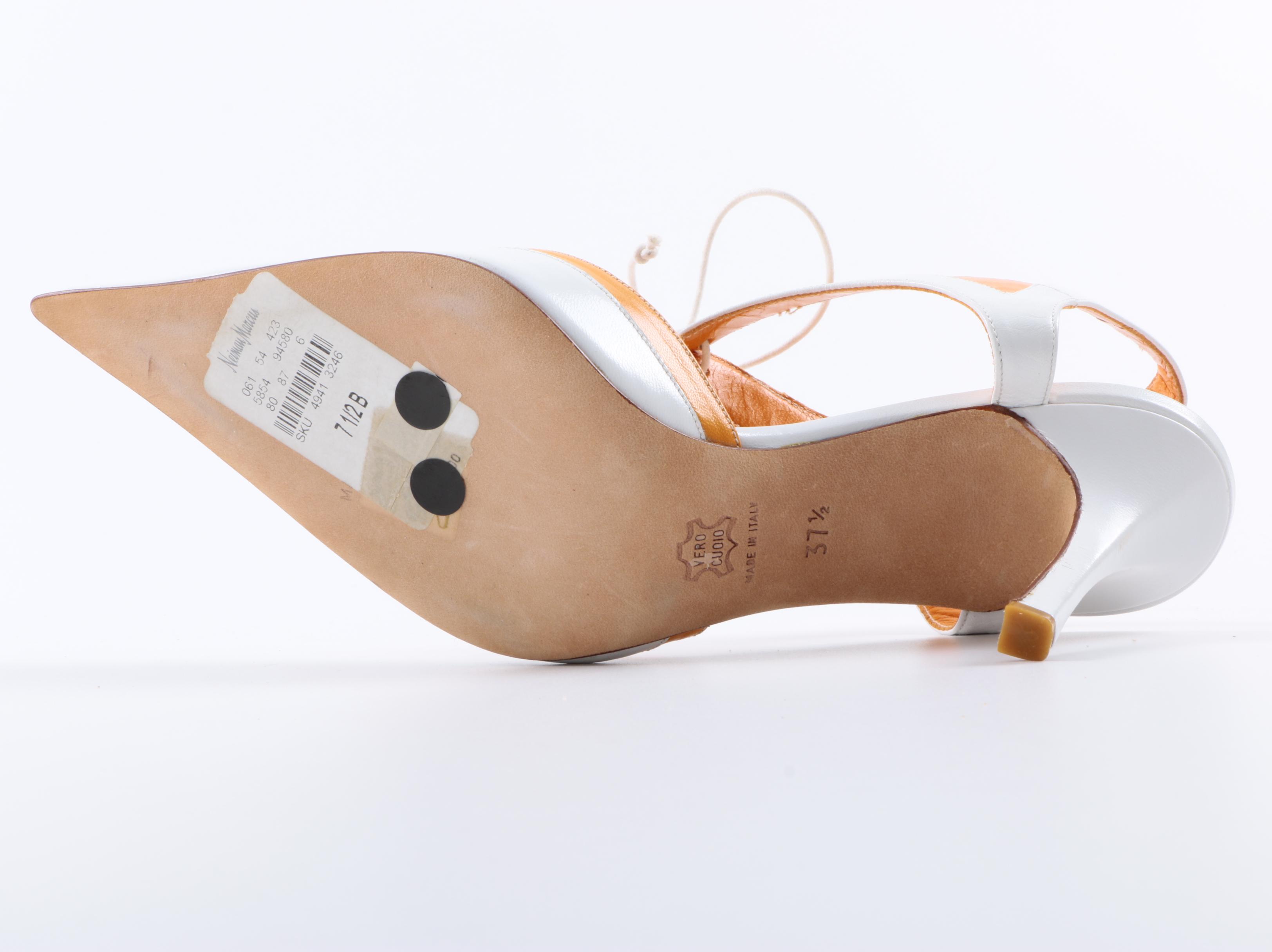 Manolo Blahnik Two Tone Heels