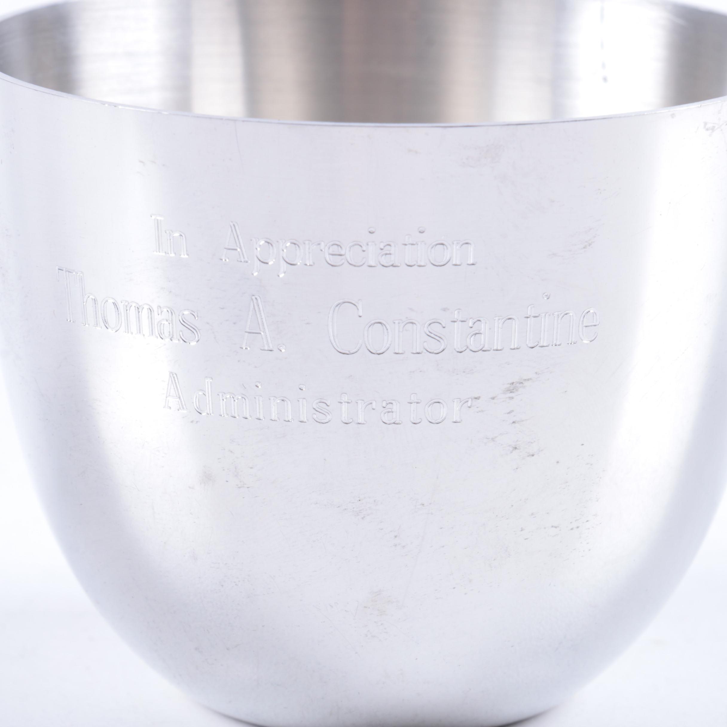 Salisbury and Smyth Pewter Cups