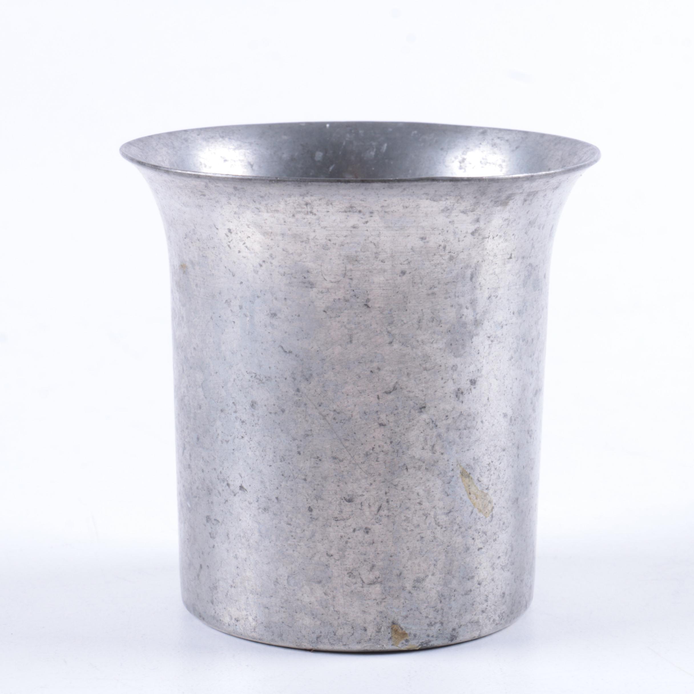 Salisbury and Smyth Pewter Cups