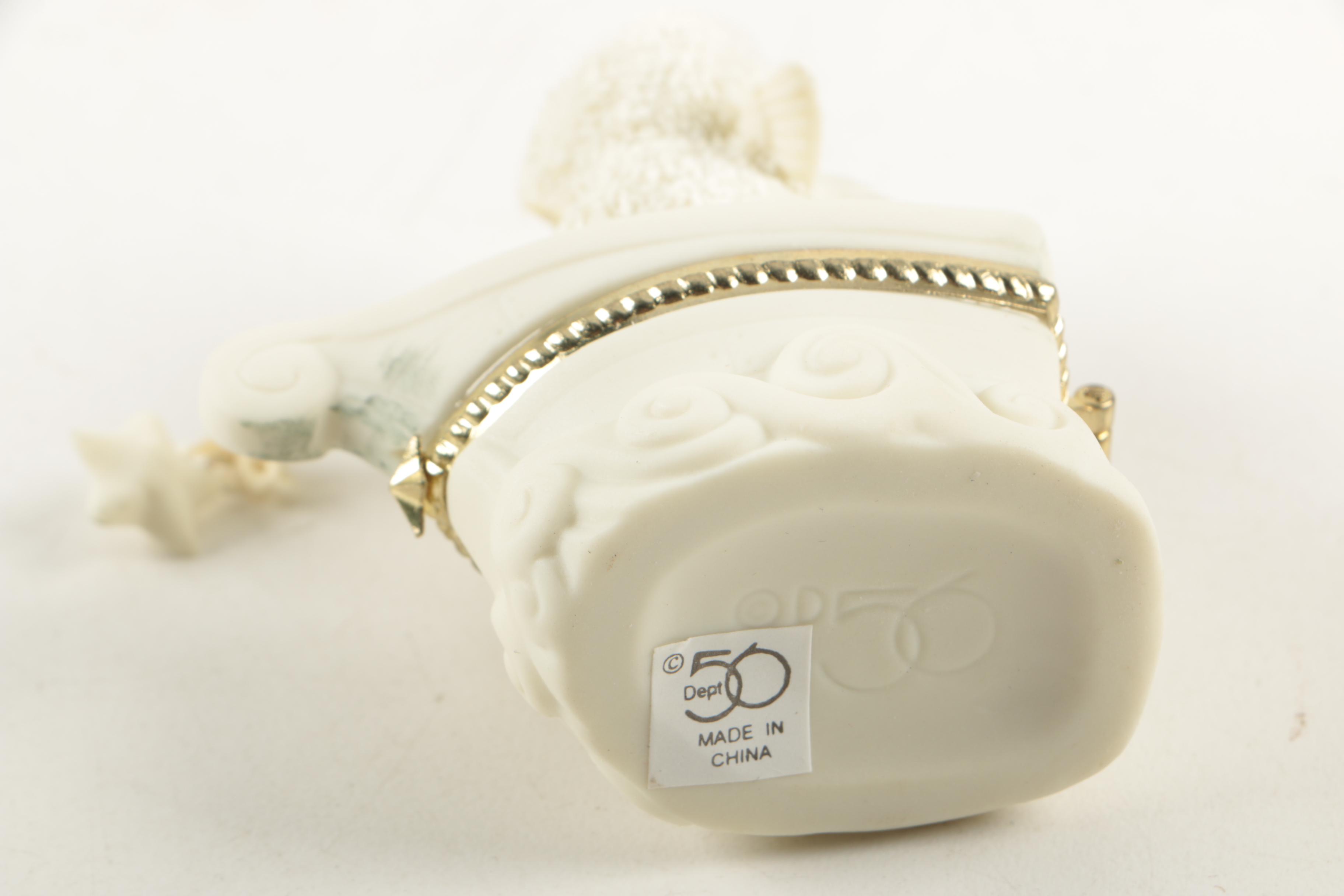 Snowbabies Porcelain Ornaments and Figurines Including "Barbie"