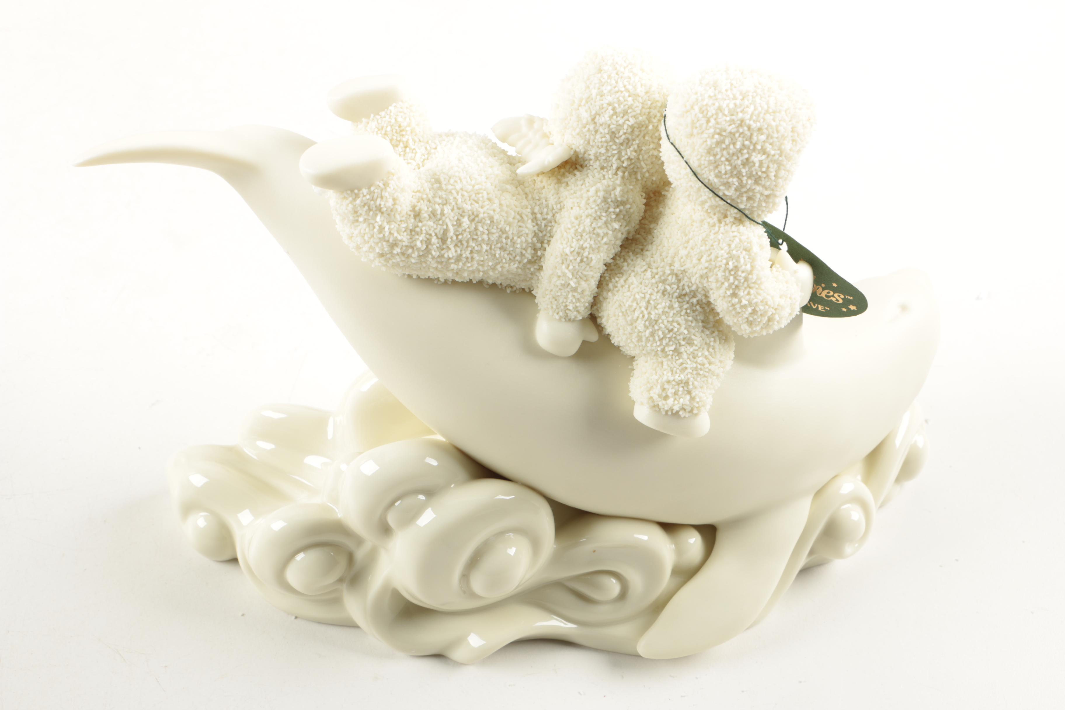 Snowbabies Porcelain Ornaments and Figurines Including "Barbie"