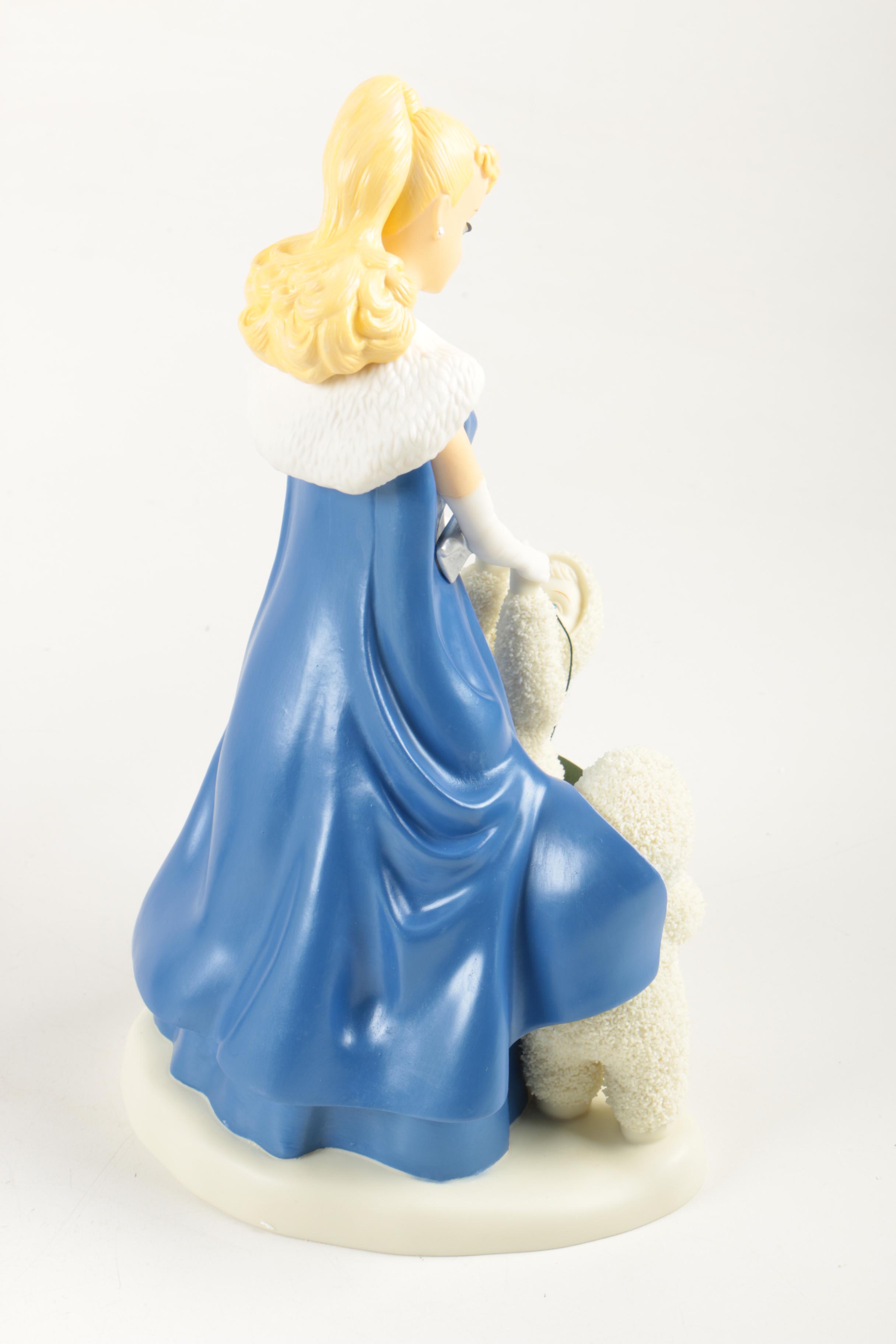 Snowbabies Porcelain Ornaments and Figurines Including "Barbie"