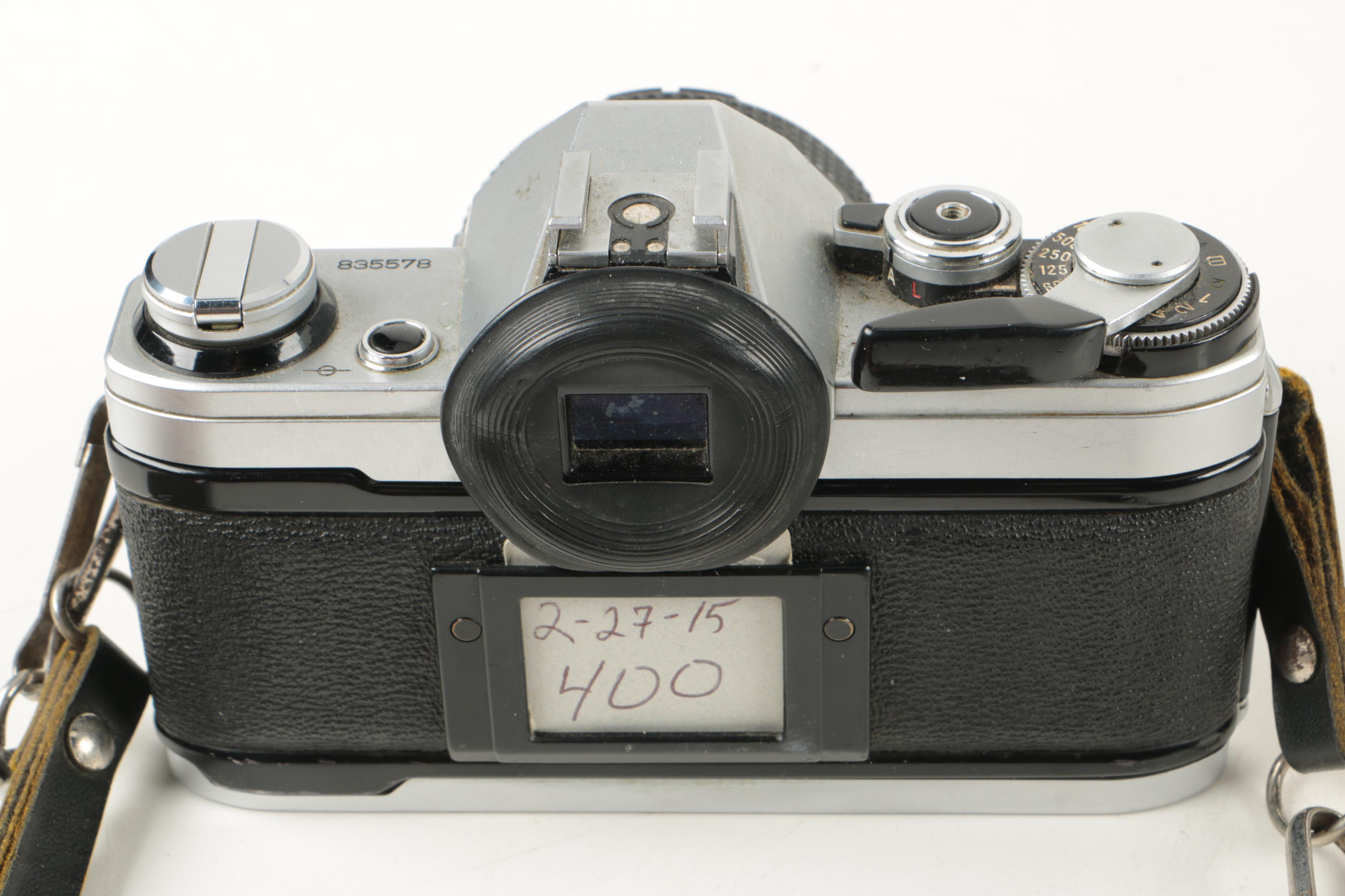 Canon AE 1 35mm Camera and Accessories