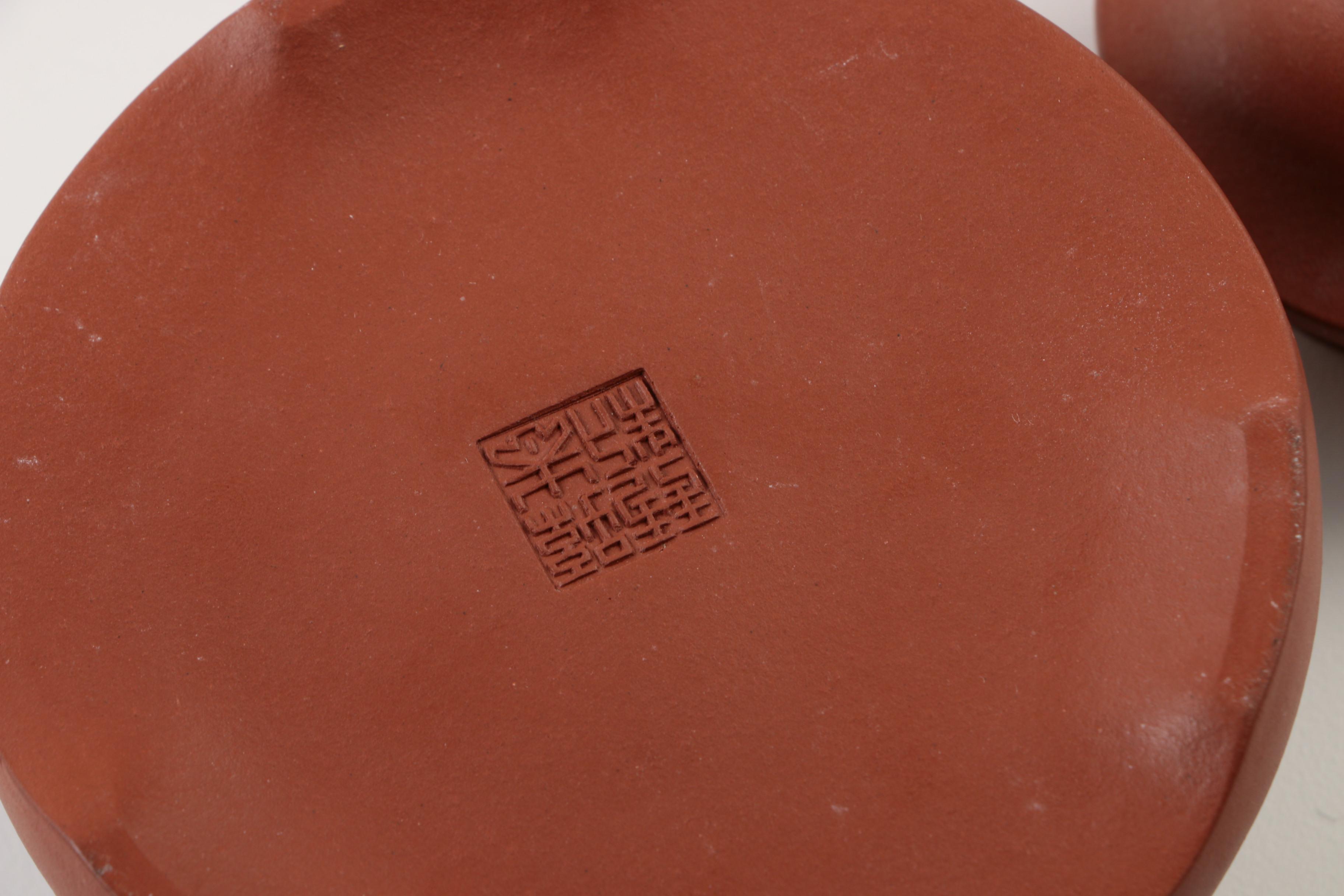 Glass Vases and Chinese Clay Teapot