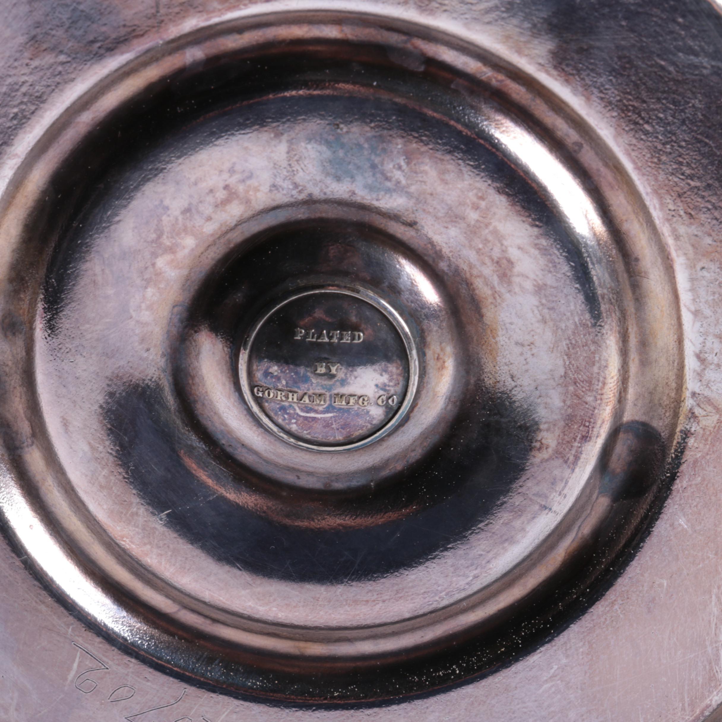 Gorham Mfg. Co. Silver Plate Five Light Candelabrum