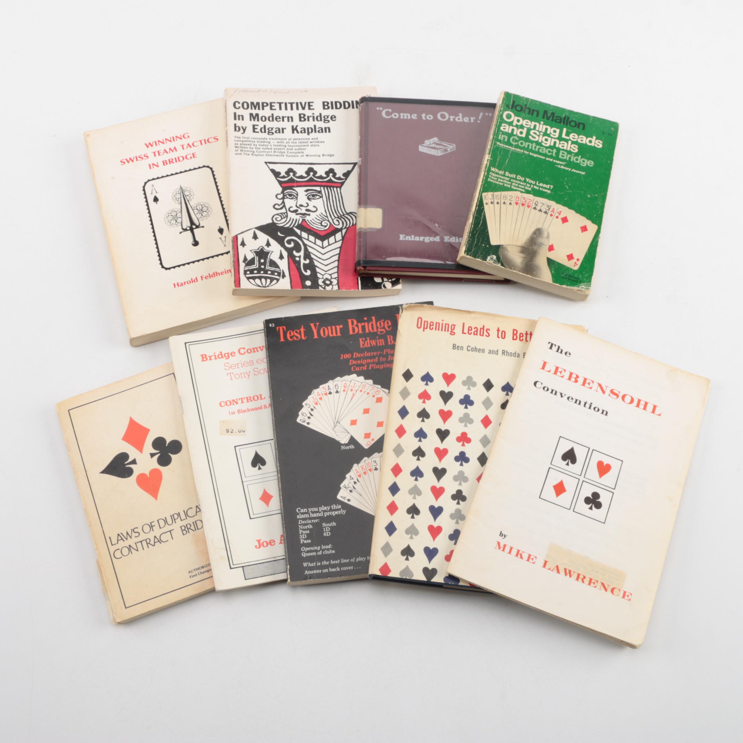 Books on Bridge Game Play and Strategy