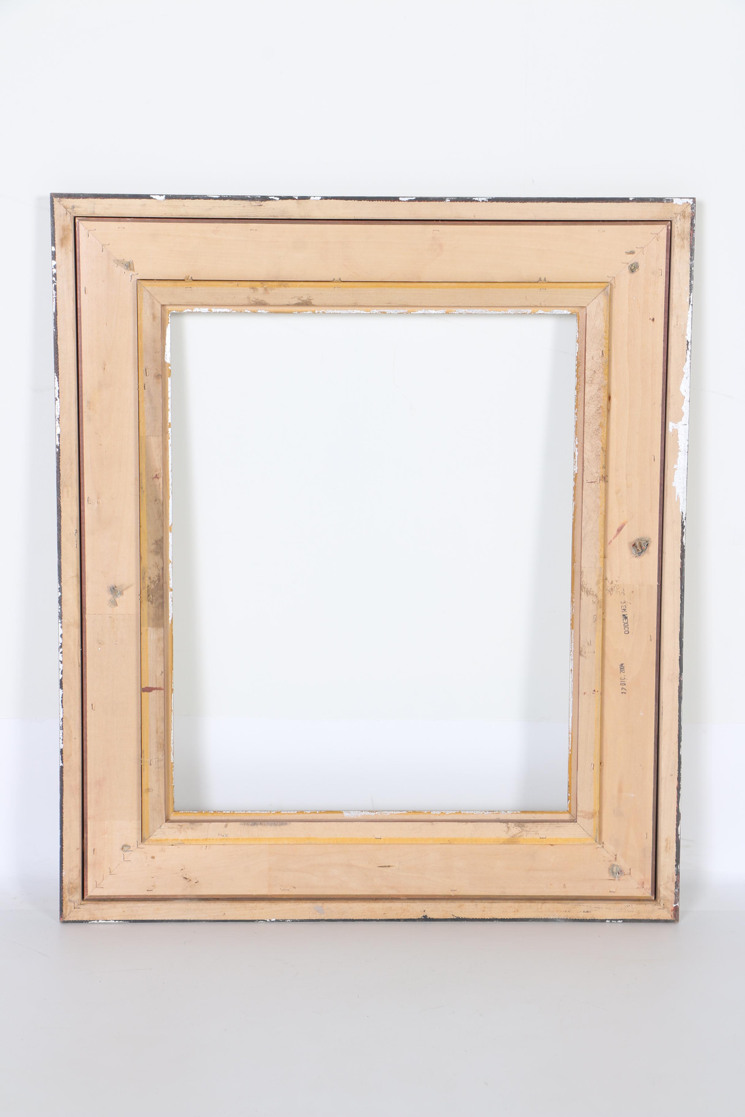 Wood Silver-Tone Picture Frame