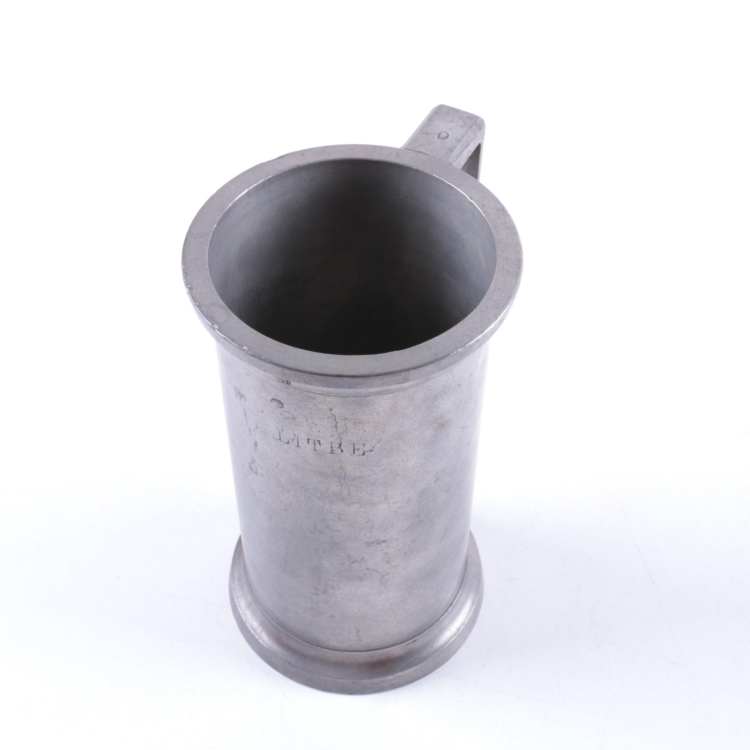 Pewter Tone Mug