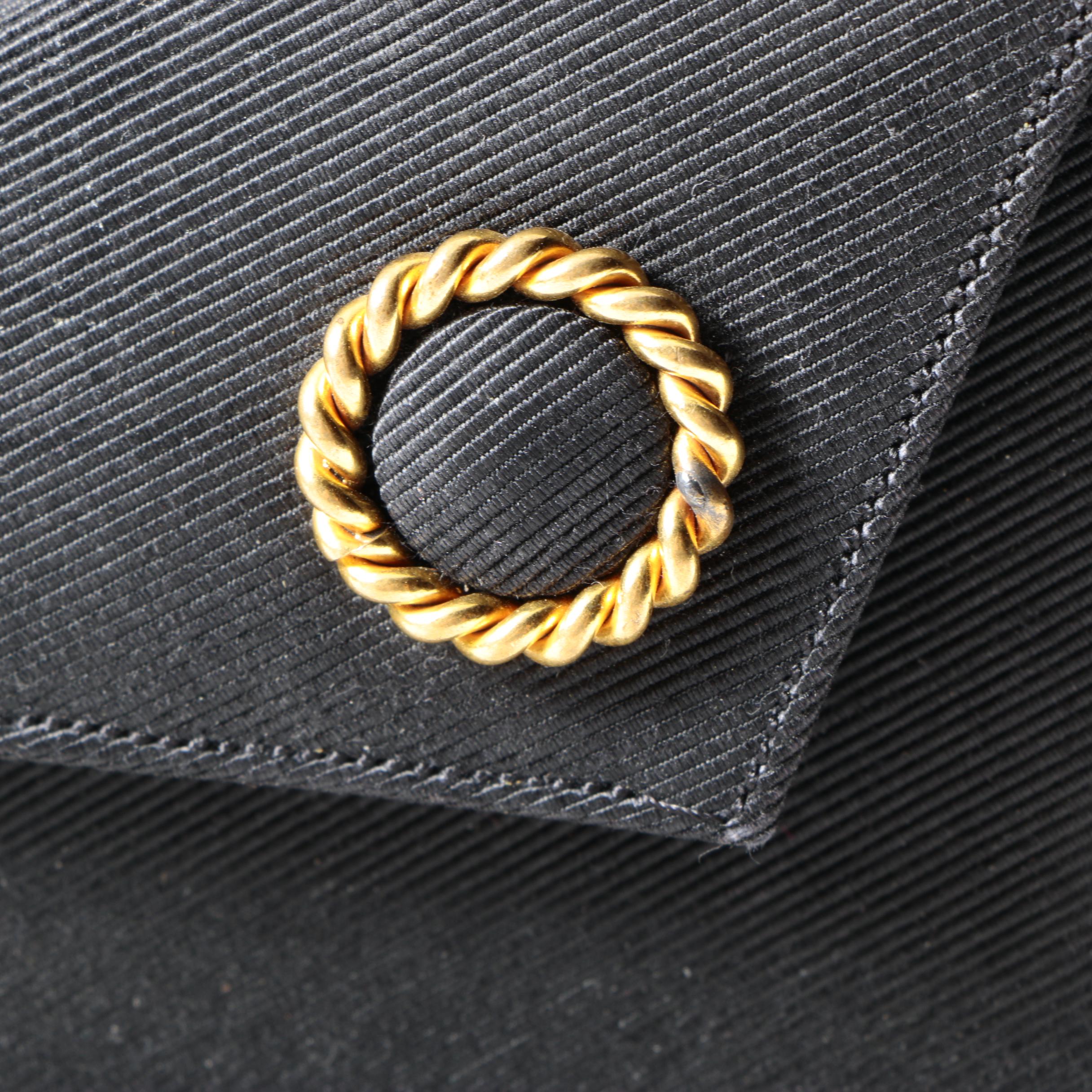 Renaud Pellegrino Paris Black Evening Bag