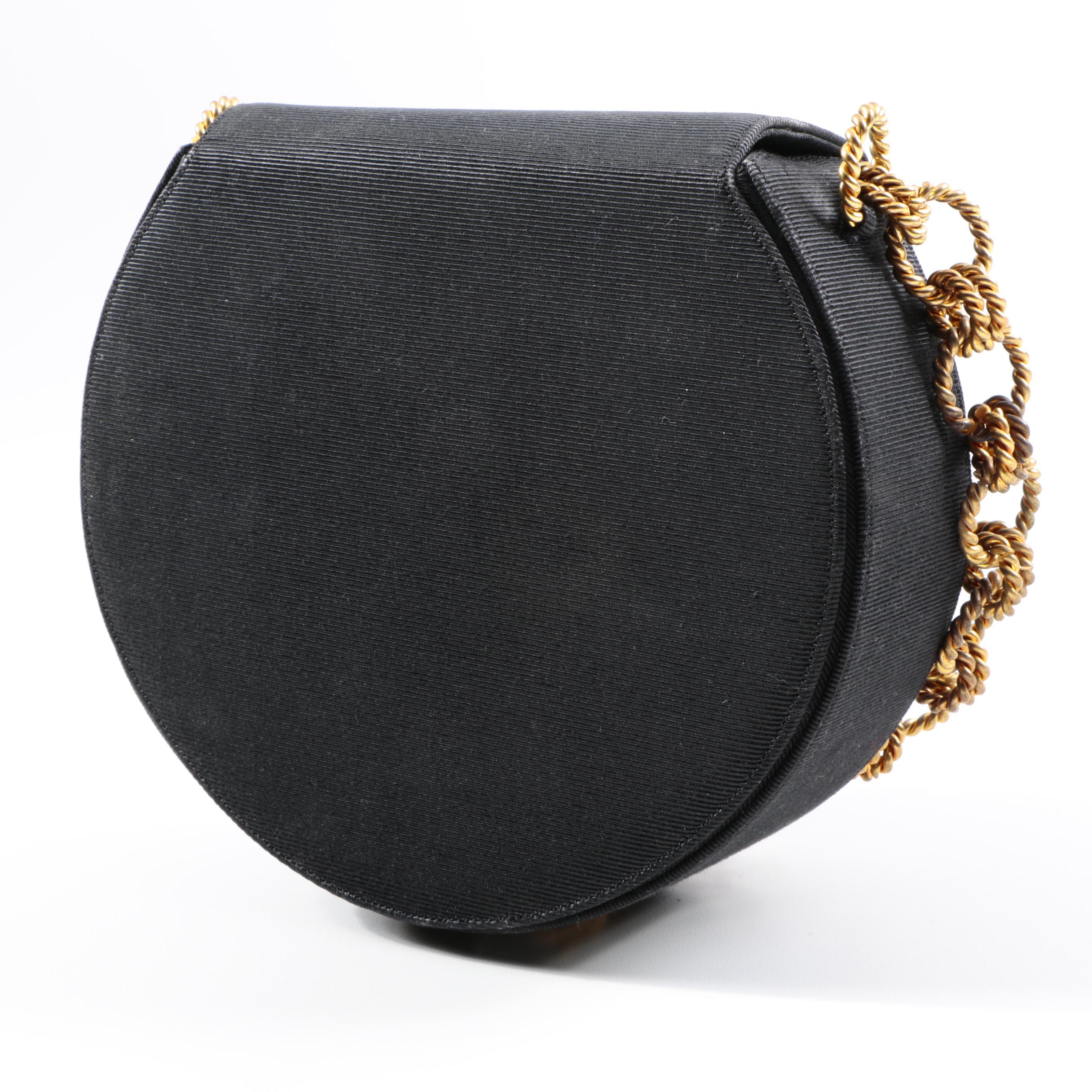 Renaud Pellegrino Paris Black Evening Bag