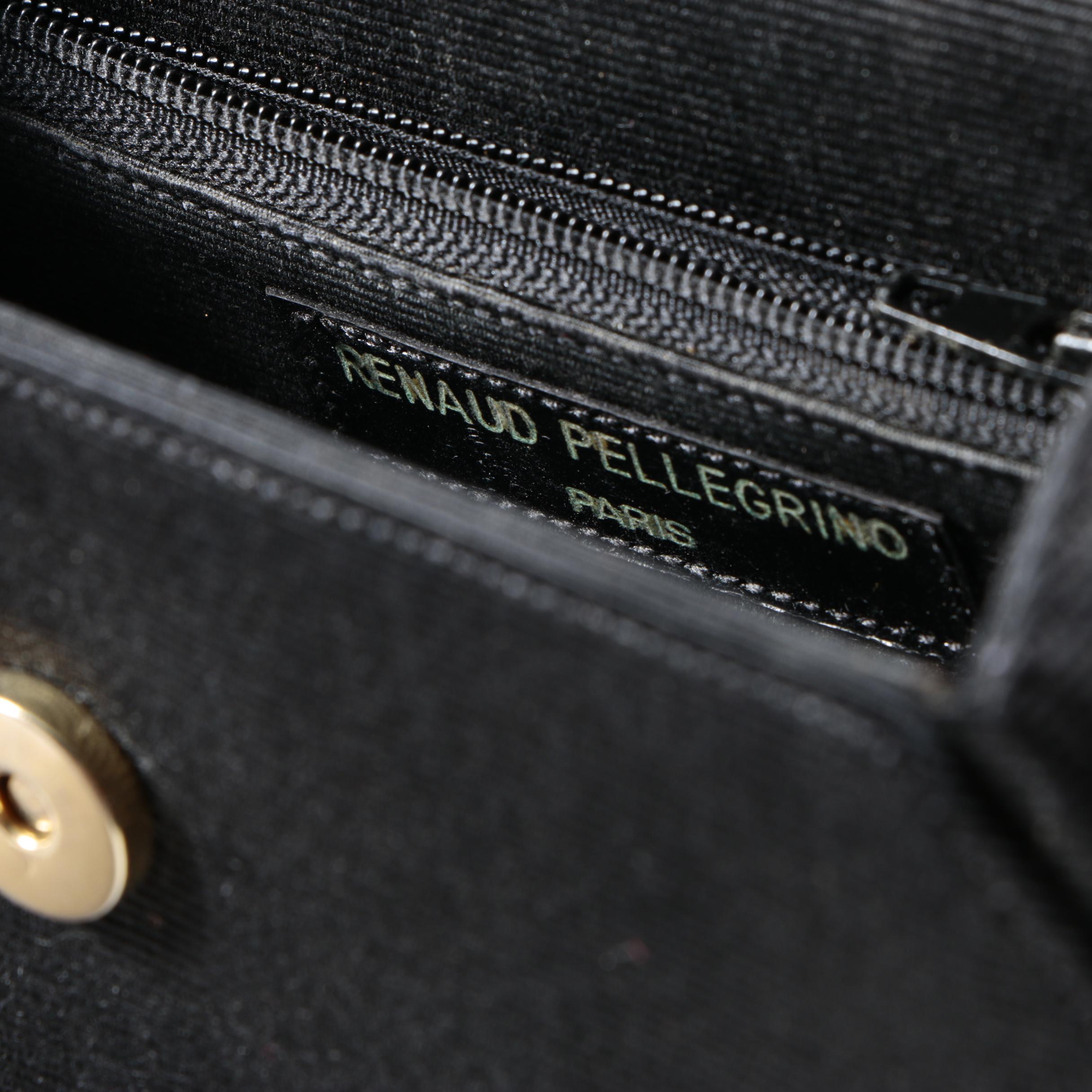 Renaud Pellegrino Paris Black Evening Bag