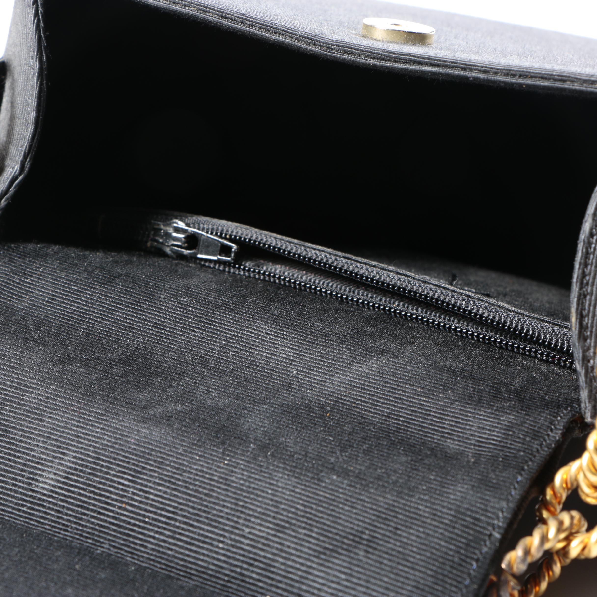 Renaud Pellegrino Paris Black Evening Bag