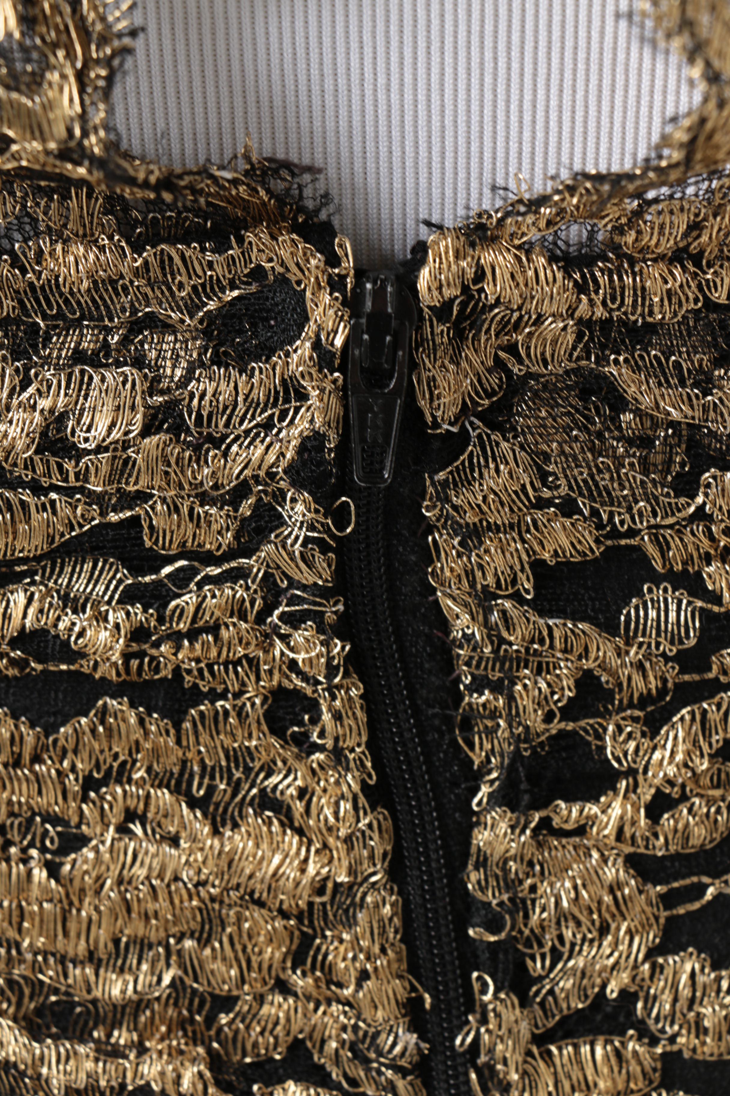 Isabelle Allard Embroidered Evening Gown