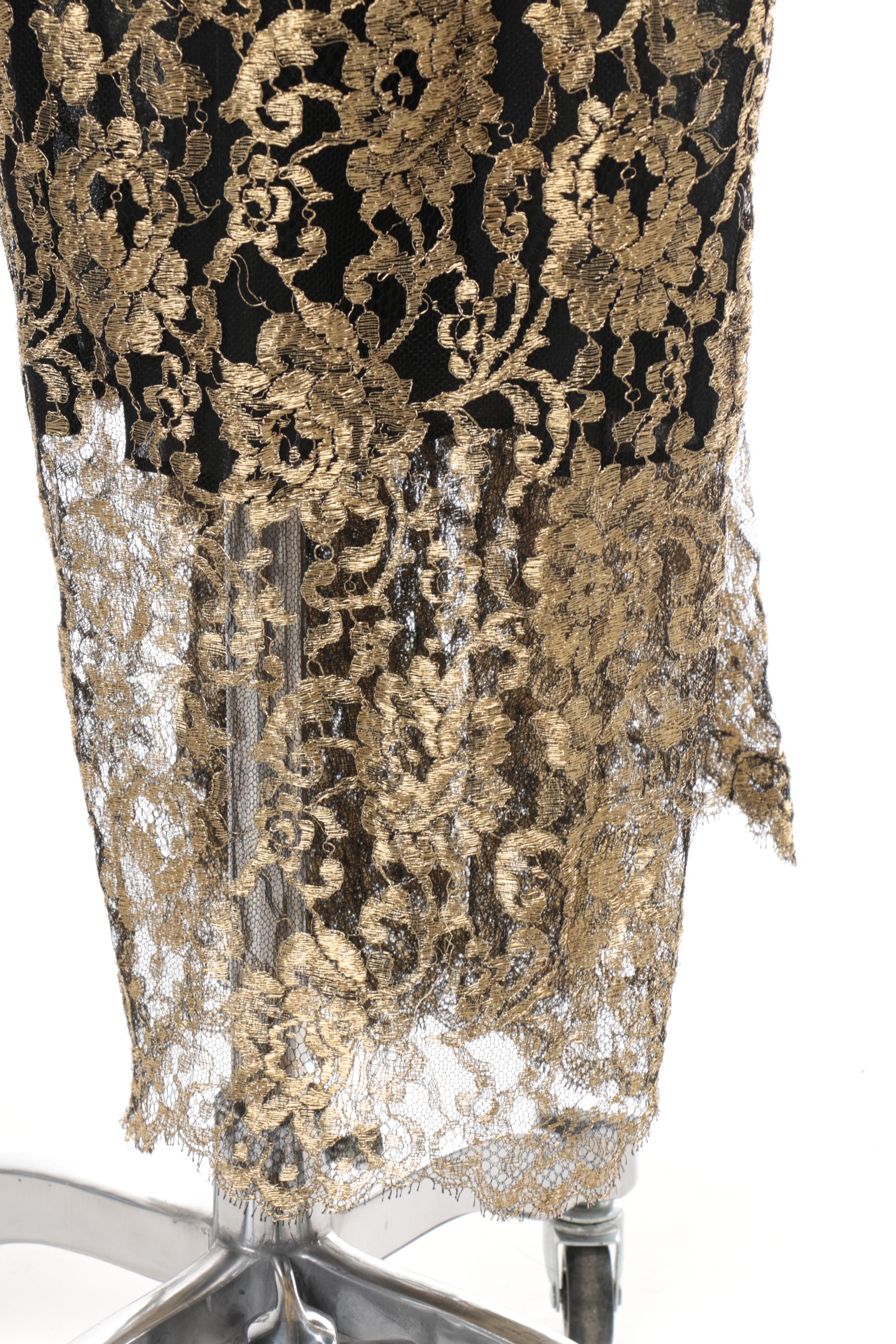 Isabelle Allard Embroidered Evening Gown